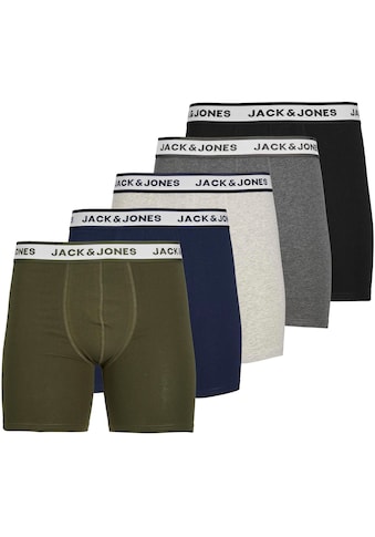 Jack & Jones Boxershorts »JJ JACSOLID BOXER BRIEFS 5 P«, (Packung, 5 St.) kaufen