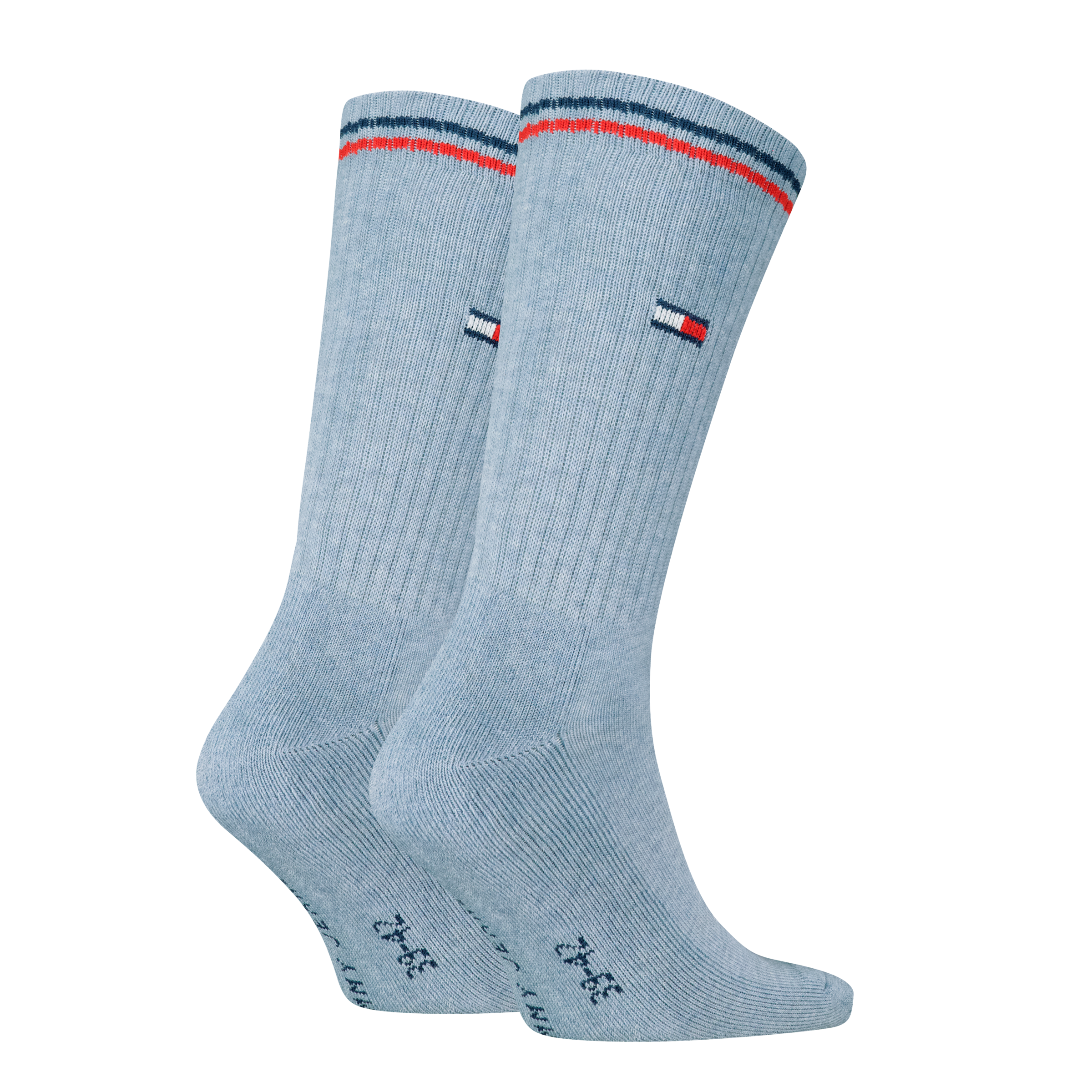 Tommy Hilfiger Socken »TH UNI TJ SOCK 2P ICONIC«, (2 Paar), Verstärkte Ferse und Spitze für zusätzliche Strapazierfähigkeit