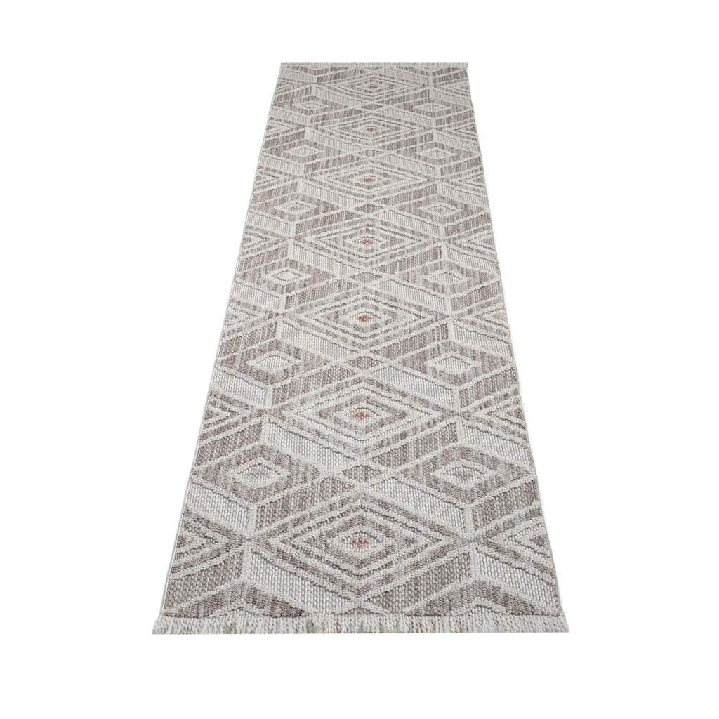 Carpet City Teppich »LINDO 8875«, rechteckig, 11 mm Höhe, Kurzflor, Hochtie günstig online kaufen