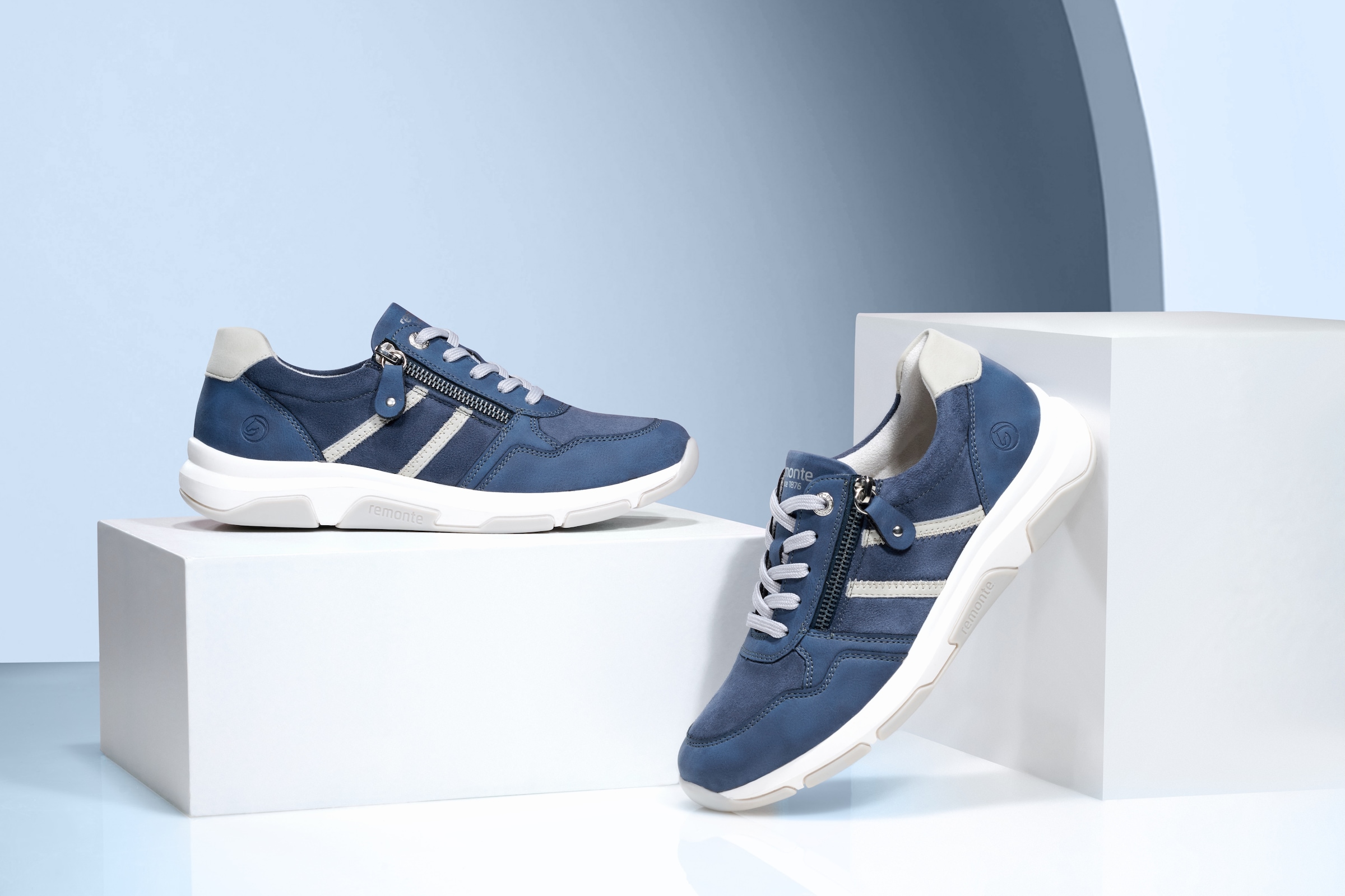 Remonte Keilsneaker  , Freizeitschuh, Halbschuh, Schnürschuh in veganer Verarbeitung