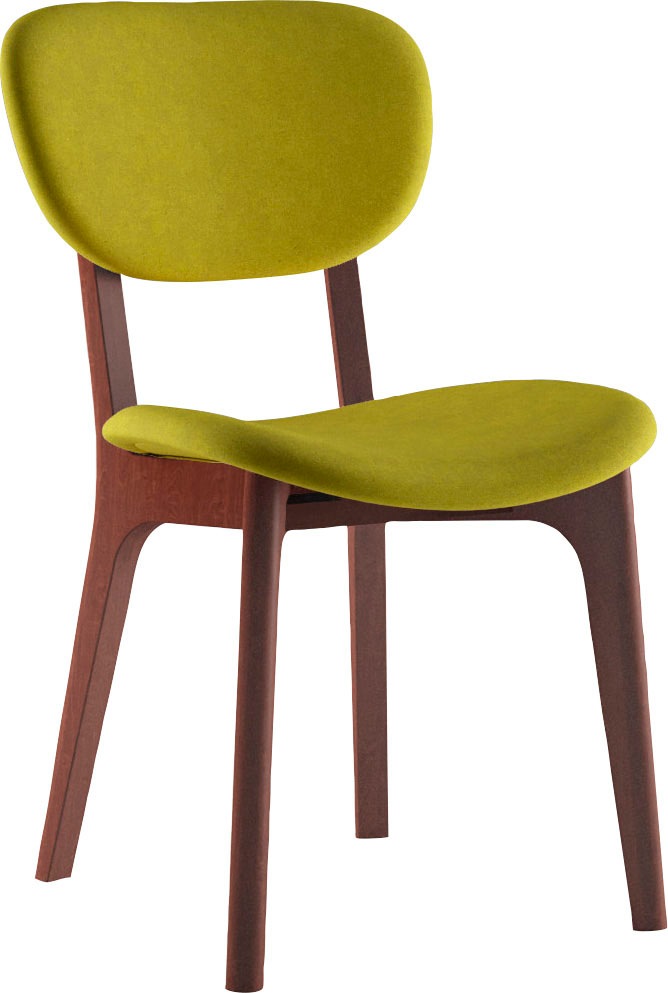 INOSIGN Stuhl »COZY Made in Italy« (Set) 2 Stk.Gestell in Buche, Kirsch- od günstig online kaufen