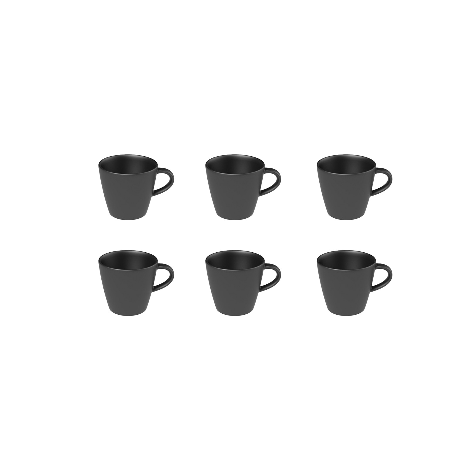 Villeroy & Boch Espressotasse »Espressotasse Manufacture Rock 60 ml 6er Set günstig online kaufen
