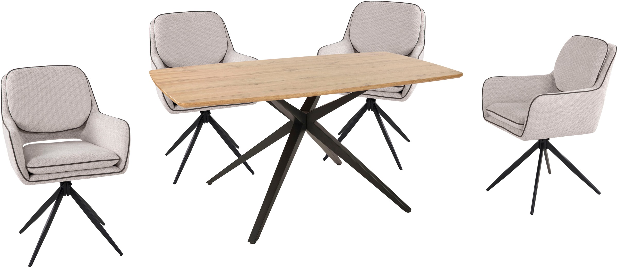 Duo Collection Essgruppe »Emira und Esra« Set, Besteht aus einem Tisch und günstig online kaufen