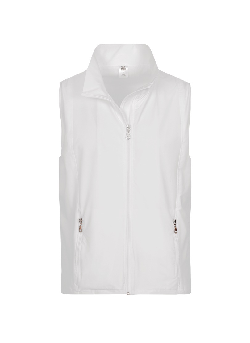 TRIGEMA Steppweste »Ärmellose Weste mit Netzinnenfutter« 1 Stk. tlg. weiss S S Leichte Funktions-Webware