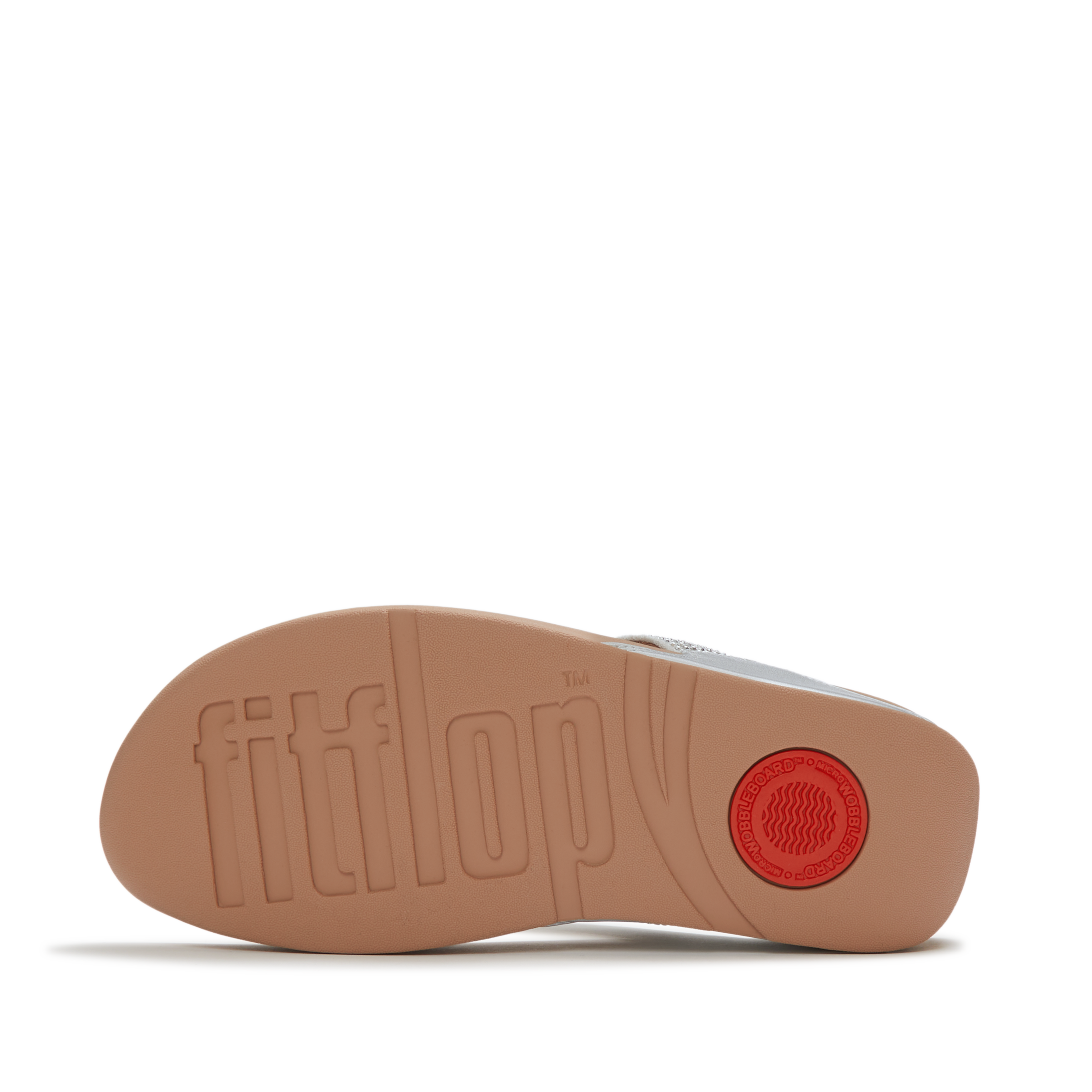 Fitflop Dianette »LULU CRYSTAL EMBELLISHED TOE-POST SANDALS - HOTFIX«  Keilabsatz, Sommerschuh, Zehentrenner mit weichem Zehensteg