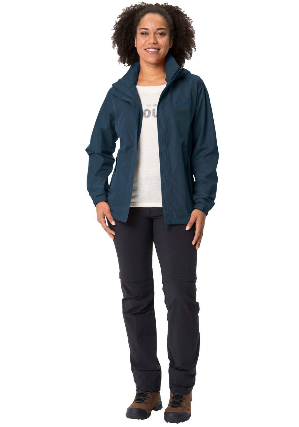 VAUDE Outdoorjacke »WOMEN'S ESCAPE LIGHT JACKET«, (1 St.), mit Kapuze