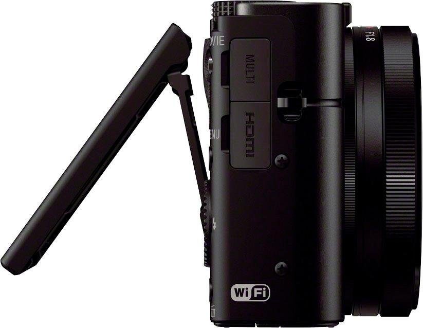 Sony Systemkamera »DSC-RX100 III G«, 24-70mm Carl Zeiss Vario Sonnar T*  Objektiv (F1.8-F2.8), 20,1 MP, 2,9 fachx opt. Zoom, NFC-WLAN (Wi-Fi), inkl.  VCT-SGR1 Stativgriff auf Raten kaufen