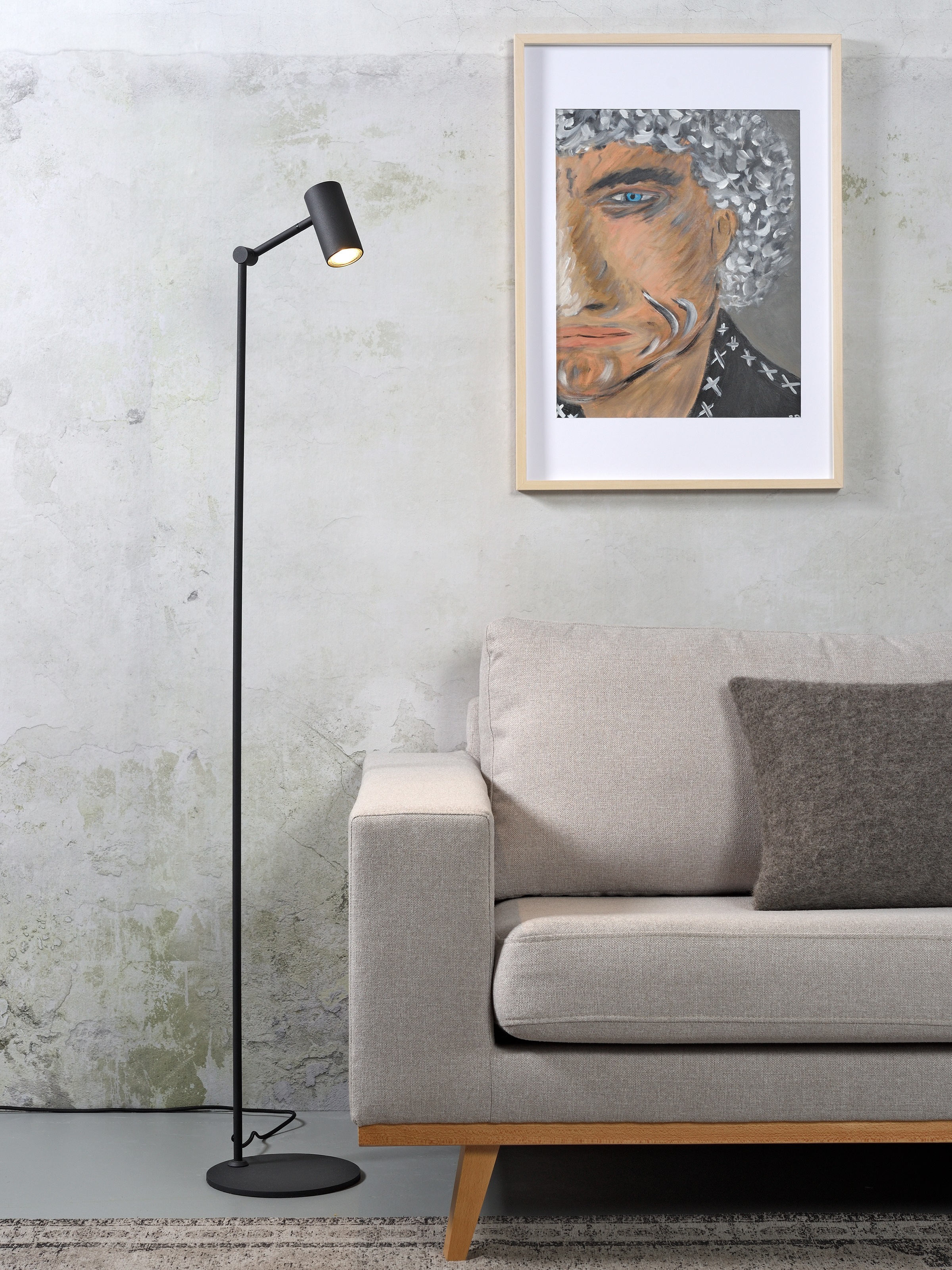 it's About RoMi Stehlampe »Montreux«, 1 flammig, Leuchtmittel GU10 | LED wechselbar