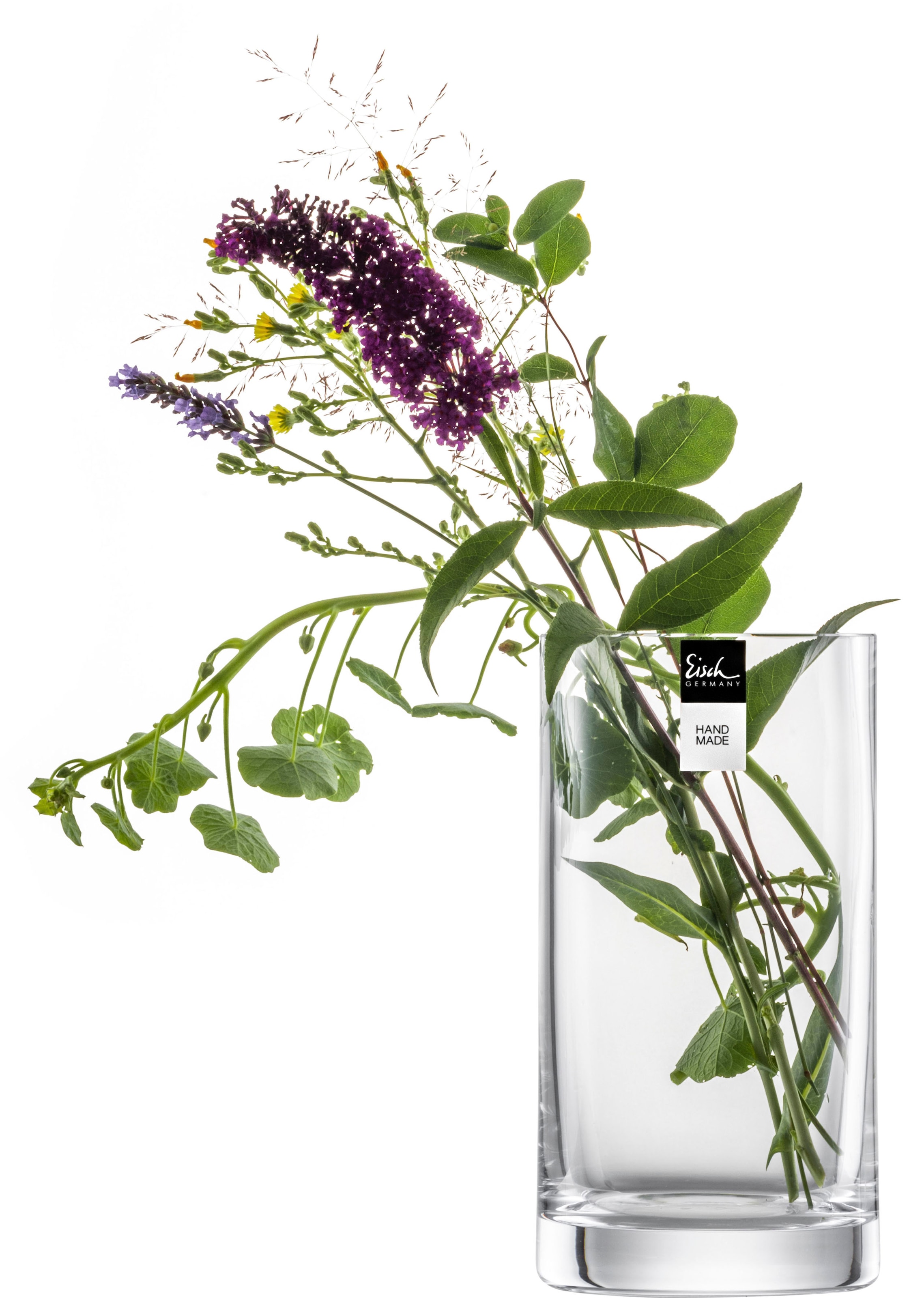Eisch Germany Tischvase »TONIO«, (1 St.), Kristallglas, mundgeblasen, H. 23 cm