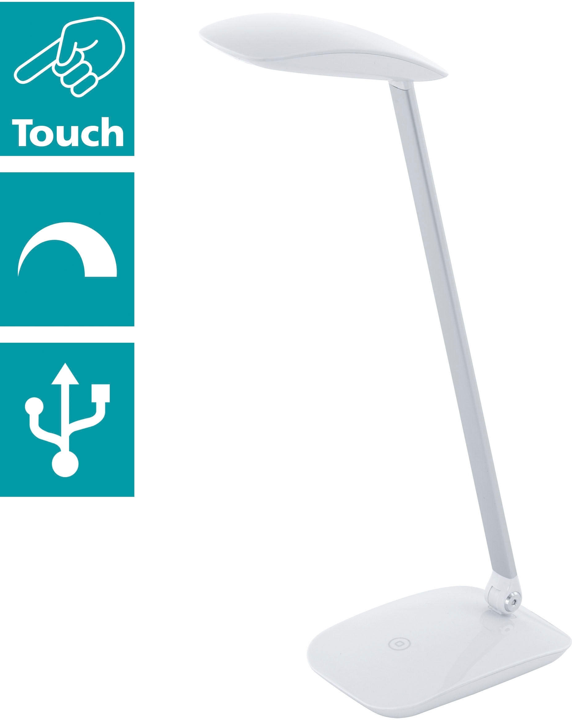 EGLO Schreibtischleuchte »CAJERO«, Leuchtmittel LED-Board   LED fest integr günstig online kaufen