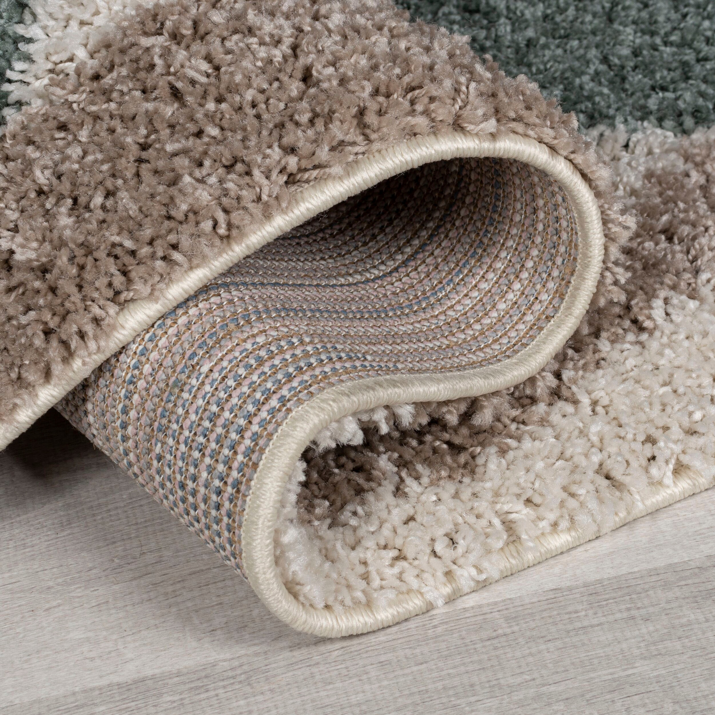 FLAIR RUGS Hochflor-Teppich »STREAM«, rechteckig, 30 mm Höhe