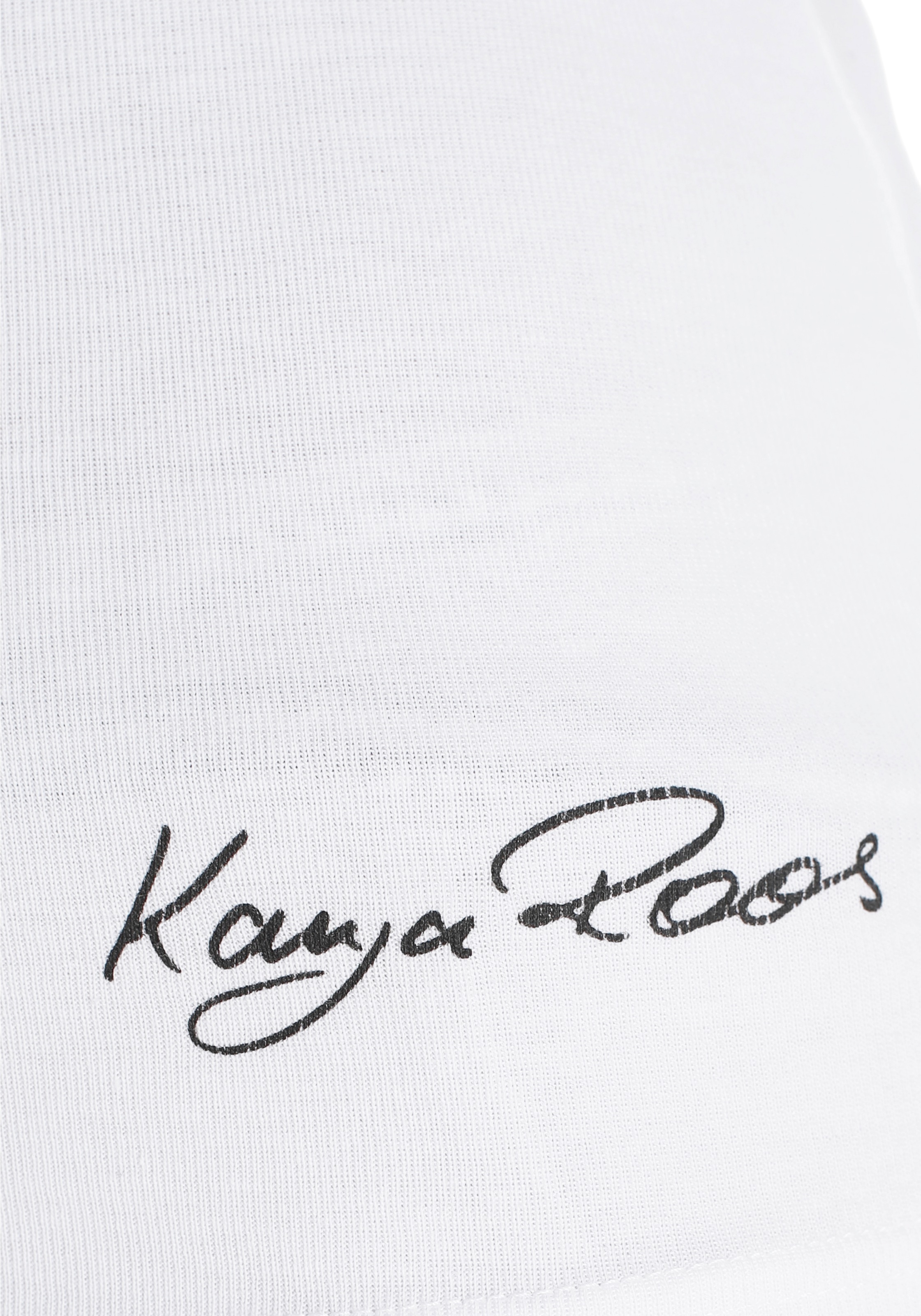 KangaROOS Langarmshirt, sehr figurbetonte Passform, aus dehnbarer Rippware