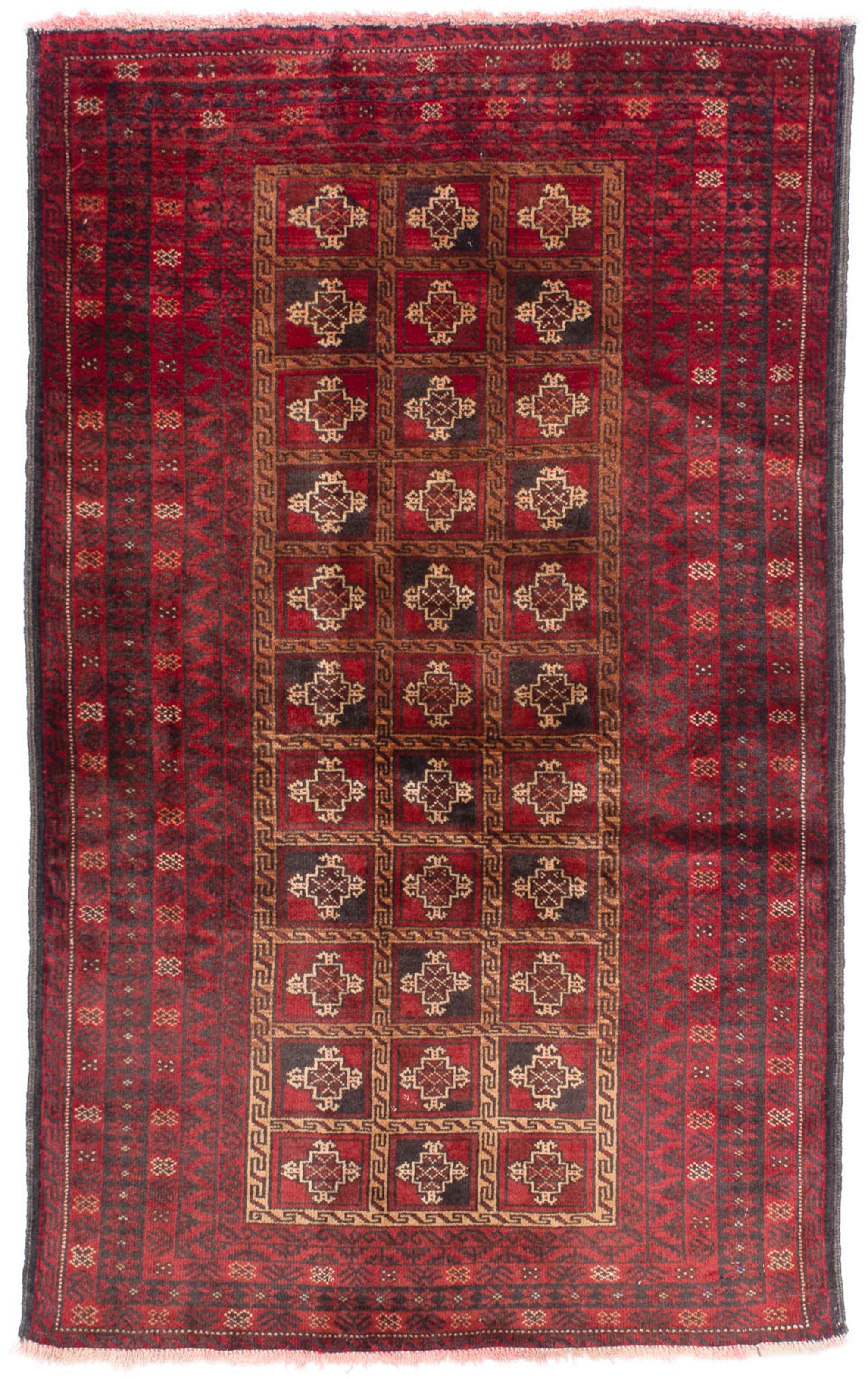 morgenland Orientteppich »Belutsch - 150 x 97 cm - dunkelrot«, rechteckig, günstig online kaufen