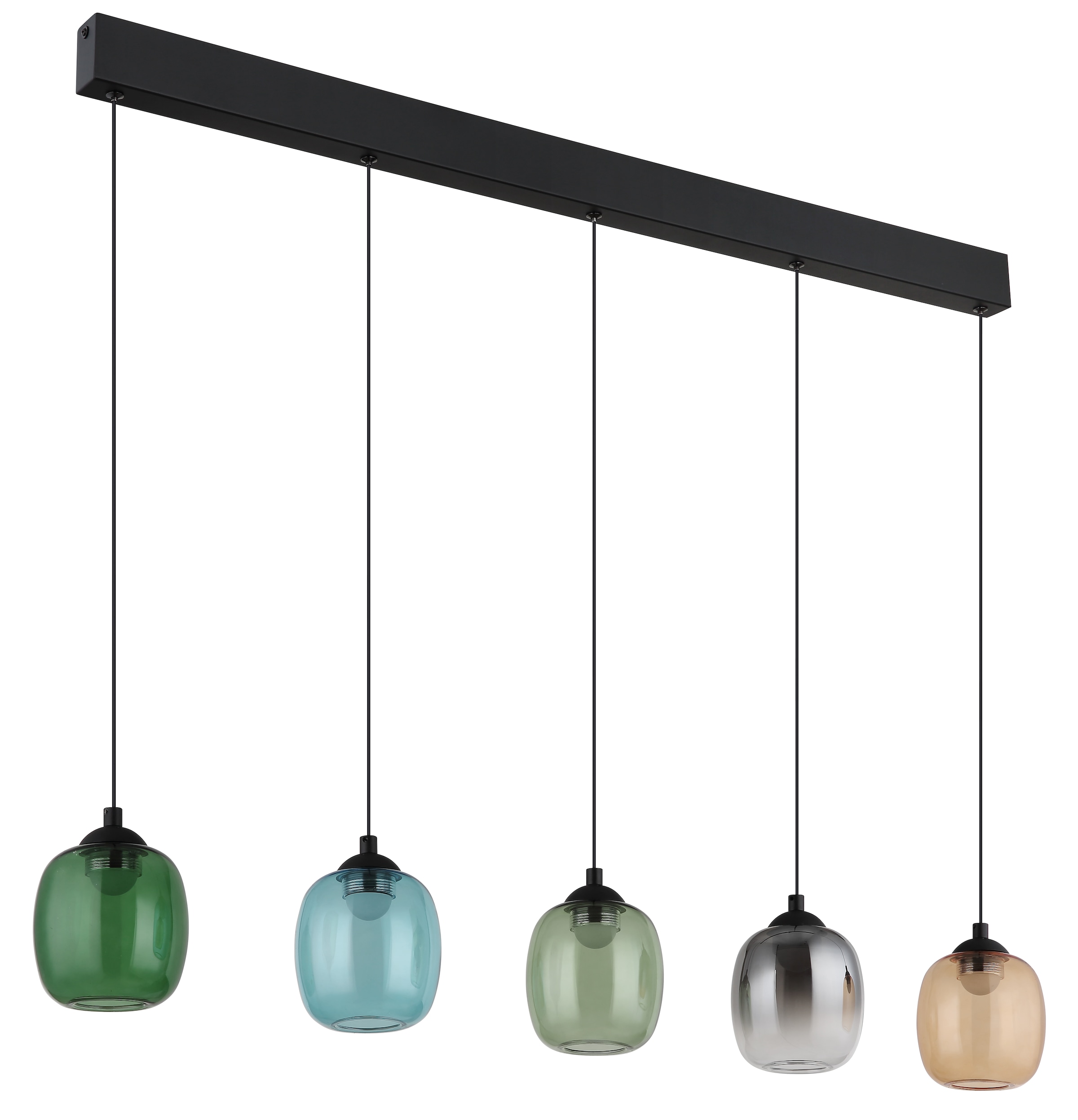 NOWA LED-Hängeleuchte »MINARA« LED-Modul 1 Stk. Warmweiß Gläser, Hängeleuch günstig online kaufen