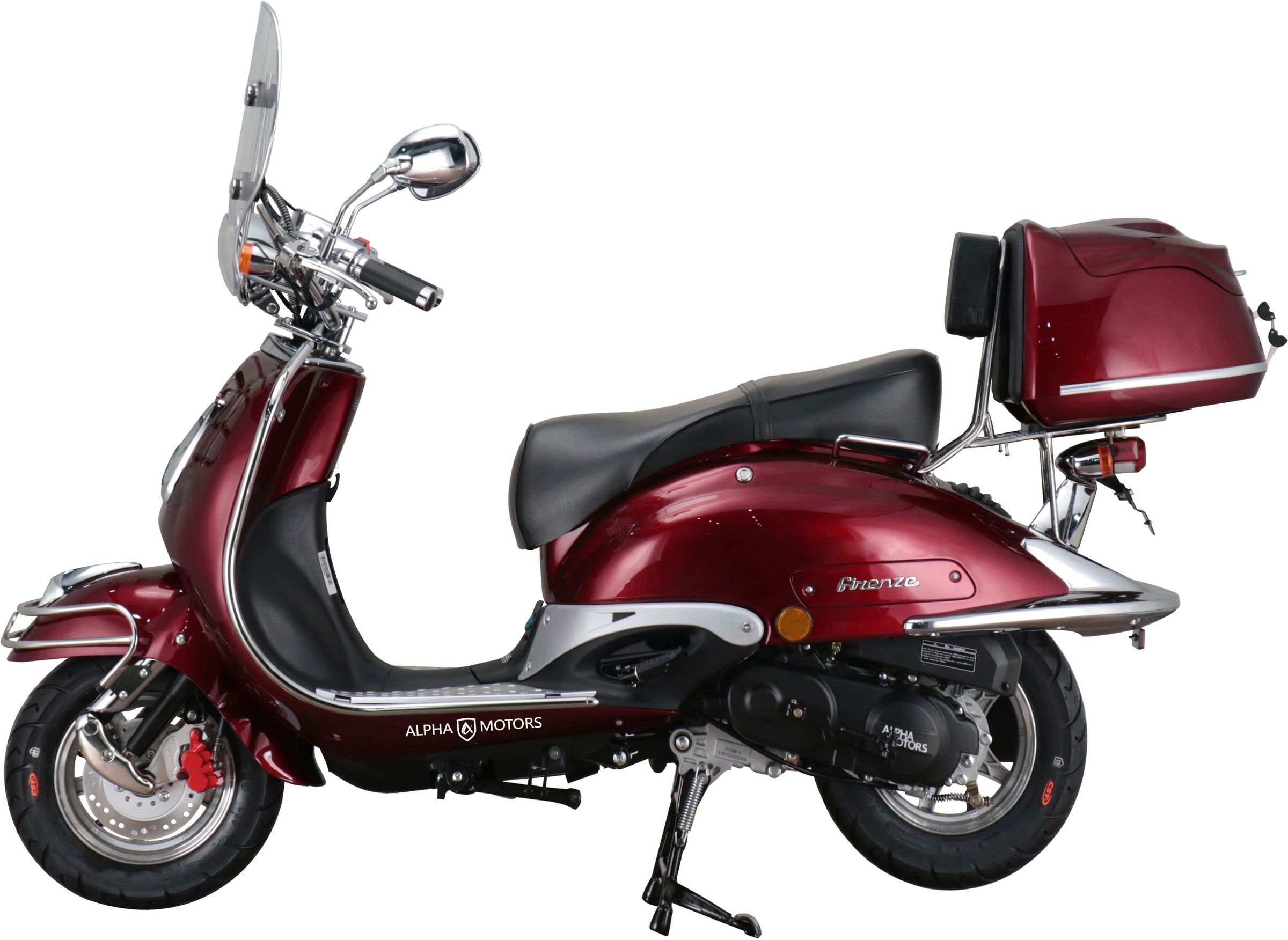 Alpha Motors Motorroller »Firenze Limited« 50 cm³ 25 km/h Euro 5 2,72 im Retro-Look