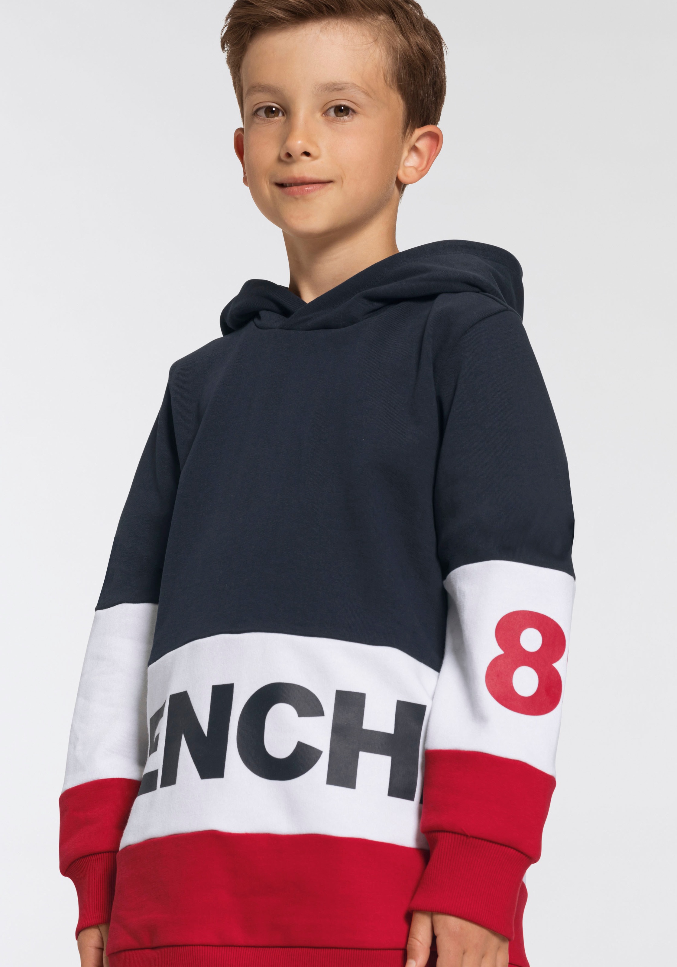 Bench. Kapuzensweatshirt, im colourblocking Design im Online-Shop kaufen