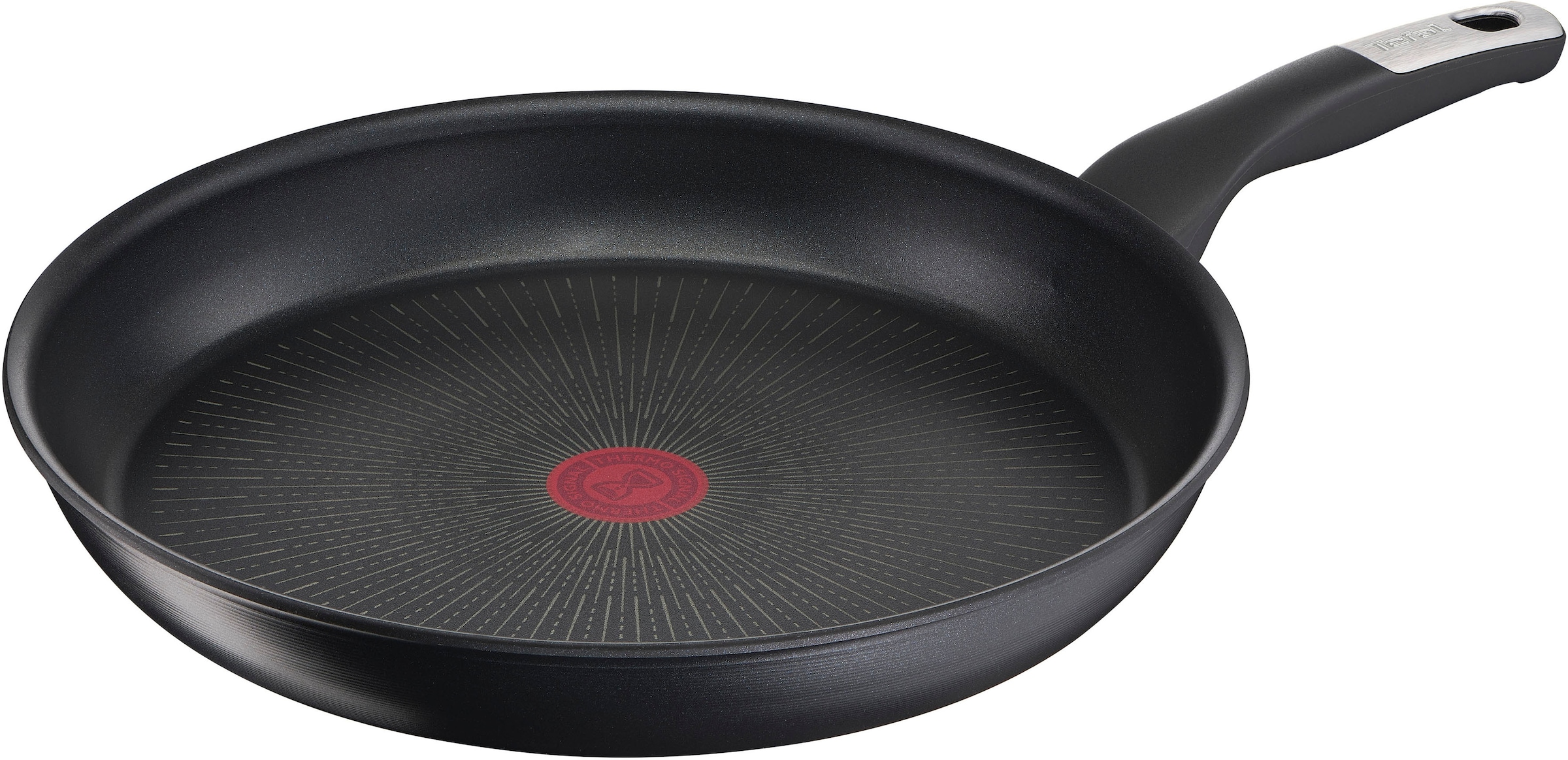 Tefal Bratpfanne »Unlimited«, Aluminium, (1 tlg.), kratzfest, Induktionspfanne, Temperaturanzeiger, Made In France