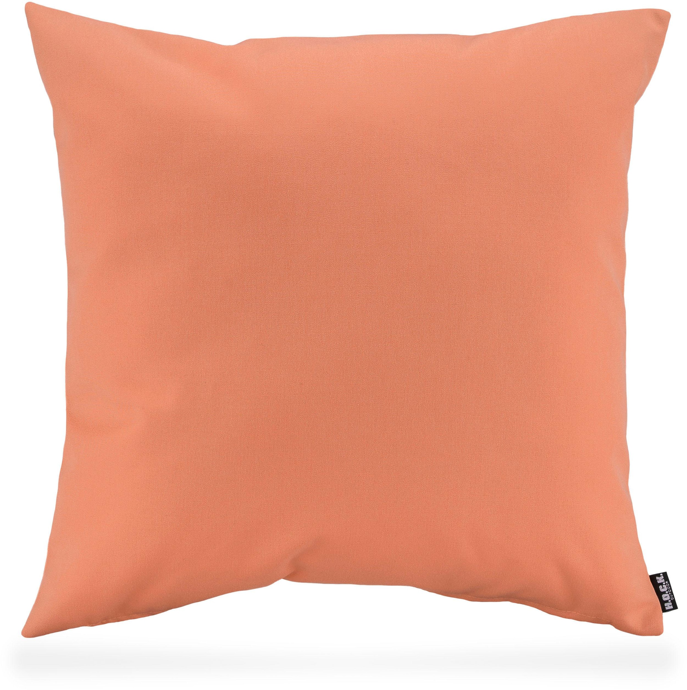 H.O.C.K. Dekokissen »Classic Uni« Kissenhülle mit Füllung, 1 Stück, 50/50 cm