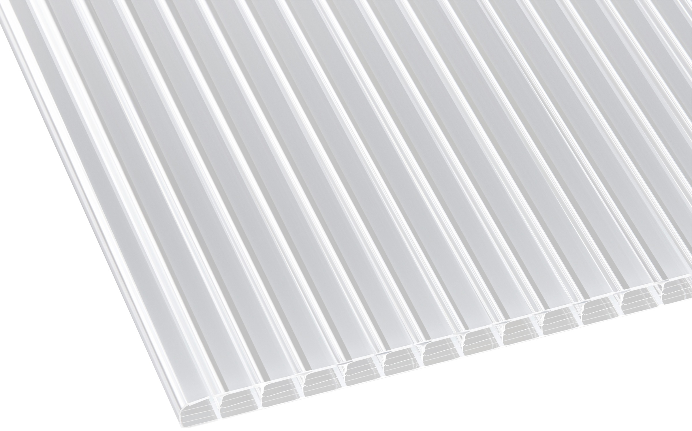 GUTTA Terrassendach »Premium«, BxT: 712x306 cm, Dach Polycarbonat gestreift weiß