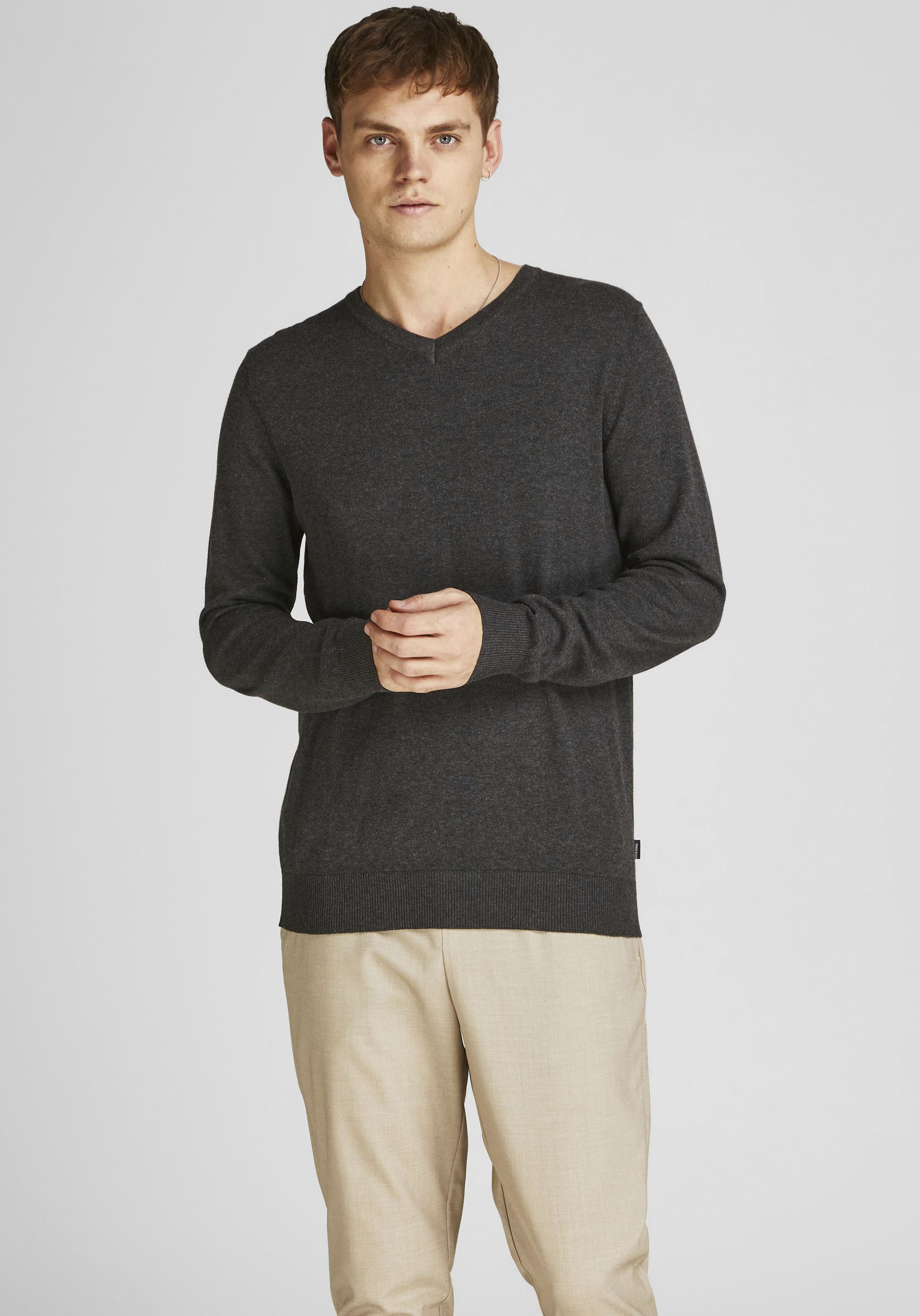 V-Ausschnitt-Pullover »EMIL KNIT V-NECK«