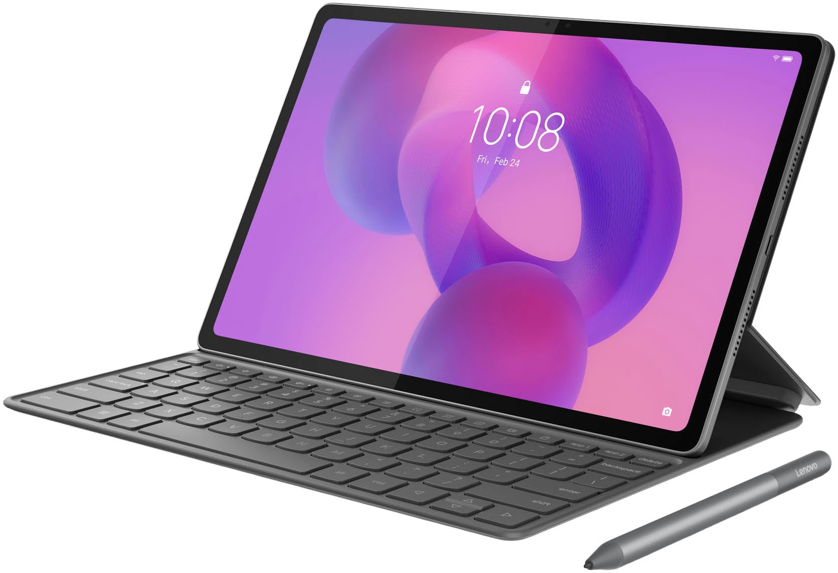 Lenovo Tablet »Idea Tab Plus (12,1 Zoll) Productivity Bundle« (30,73 cm / 12,1 ″) Android 256 GB 2.5K Komplettpaket für produktives Arbeiten)