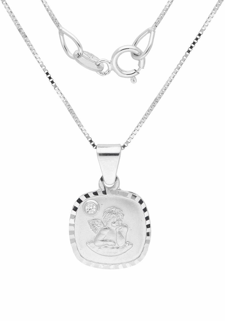 2. Bild von Firetti Kette mit Anhänger »Schmuck Geschenk Gold 375 Halsschmuck Halskette Goldkette Venezianer«, mit Diamant