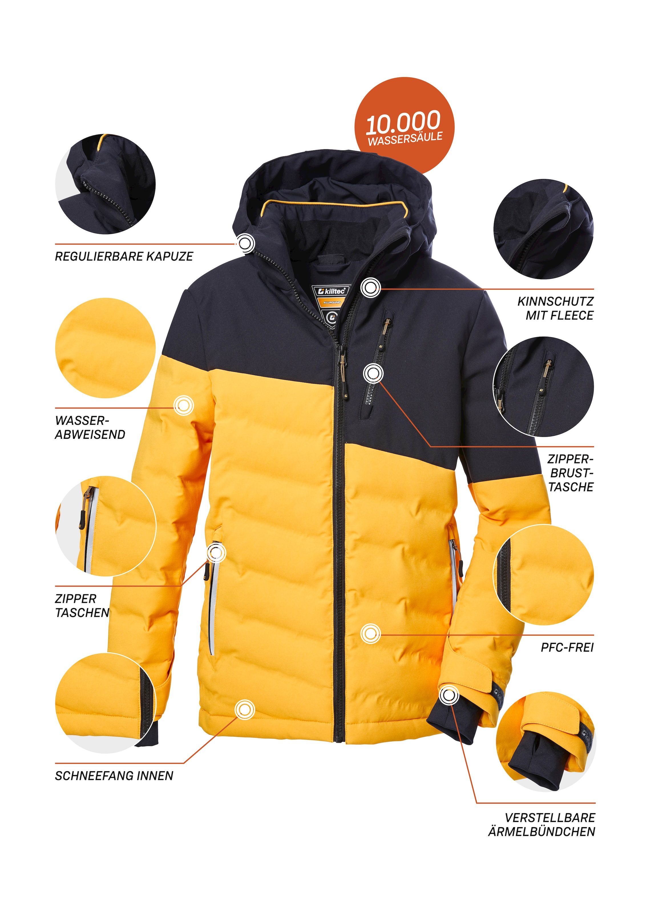 Killtec Skijacke »KSW 172 BYS SKI QLTD JCKT«