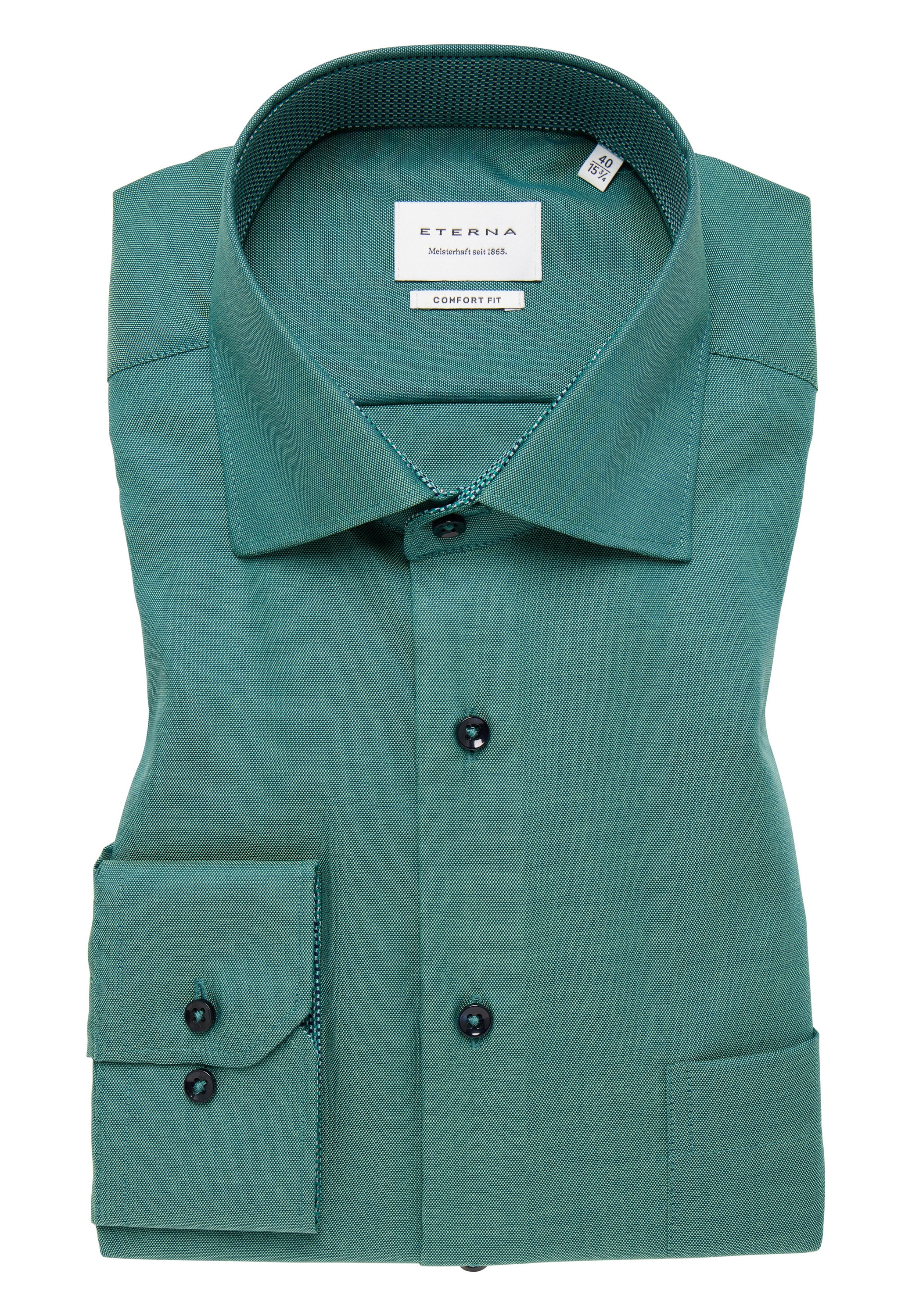 Eterna Langarmhemd »COMFORT FIT« NON IRON (bügelfrei)