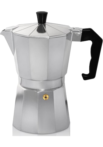 Krüger Druckbrüh-Kaffeemaschine »502«, Aluminium, für 6 Tassen kaufen