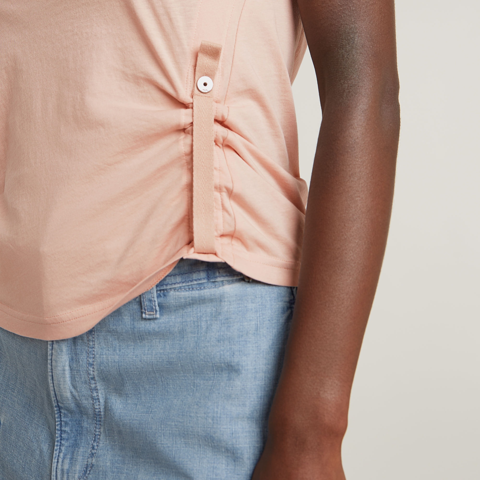 G-STAR T-Shirt »Tops Adjustable Slim« mit anpassbarer Form