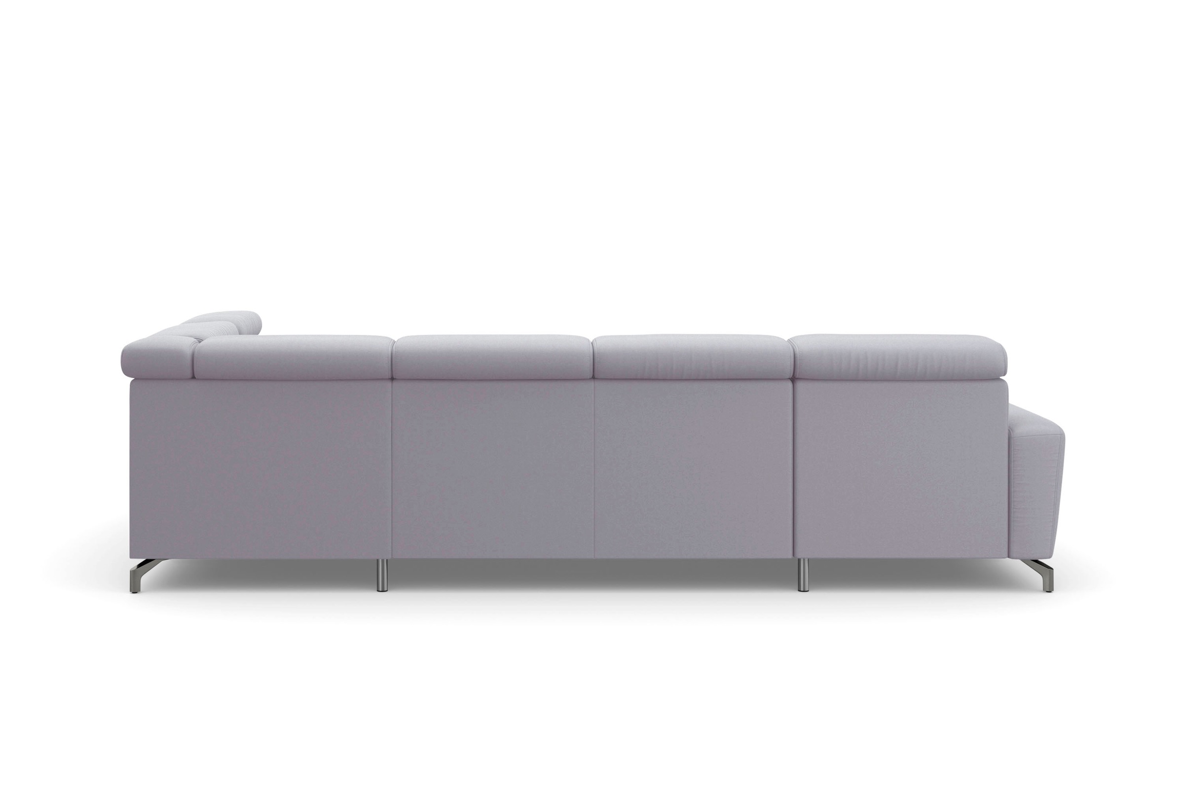 sit&more Wohnlandschaft »Scarlett U-Form«, inklusive Kopfteilverstellung, wahlweise mit Bettfunktion, Bettkasten