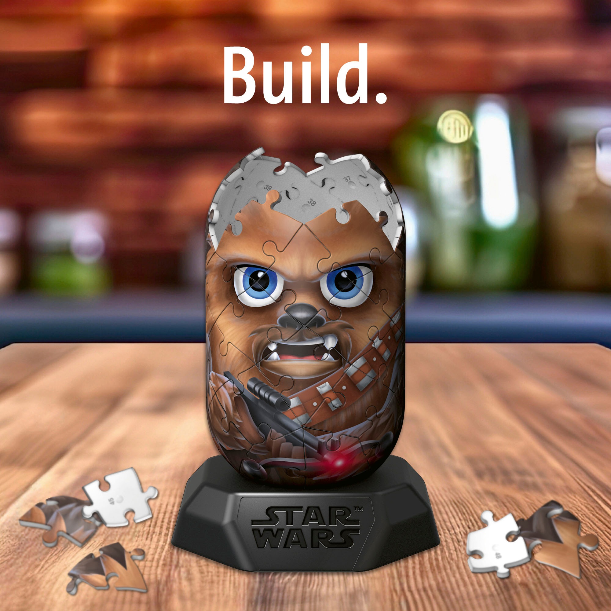 Ravensburger 3D-Puzzle »Star Wars Hylkies Sammelfigur #05 Chewbacca«, Made in Europe