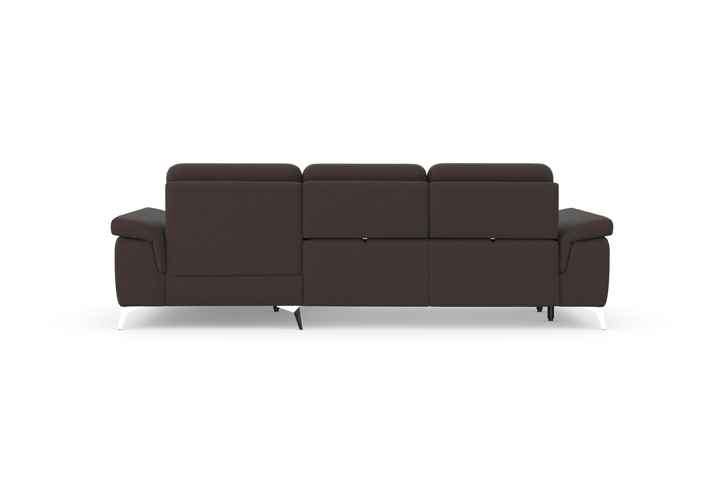 sit&more Ecksofa »Padua L-Form«, inklusive Sitztiefenverstellung, Armteilfunktion und Federkern