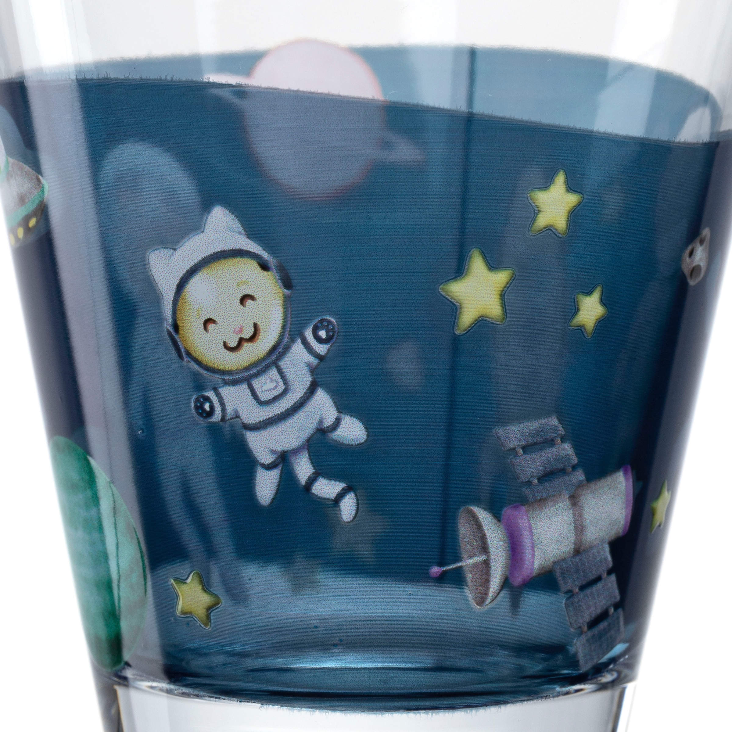 LEONARDO Gläser-Set »Weltall BAMBINI AVVENTURA«, (Set, 6 tlg.), 215 ml, 6-teilig