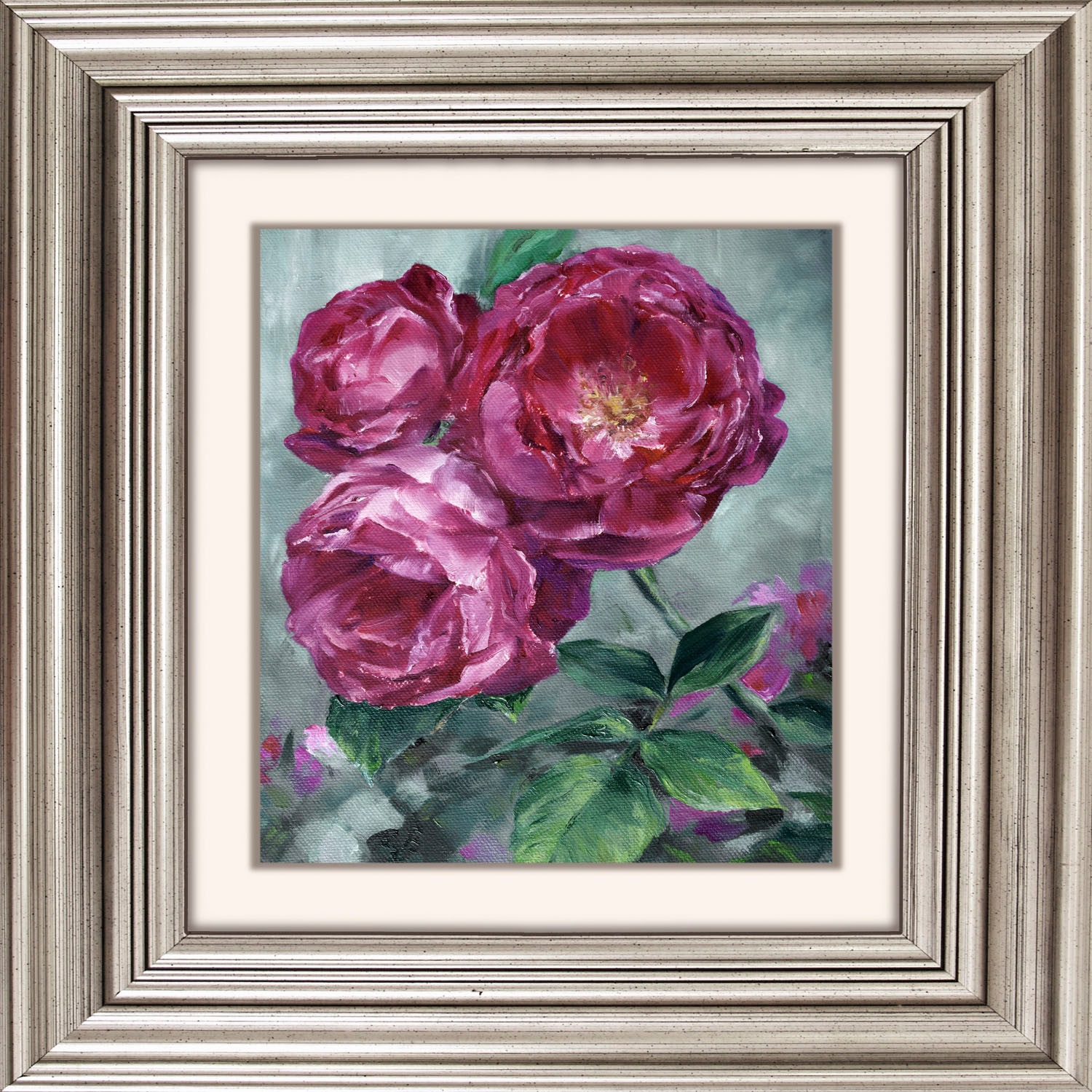 queence Acrylglasbild »Blumen«, Blumen-Blumenbilder-Kunst-Pflanzen-Pflanzen günstig online kaufen