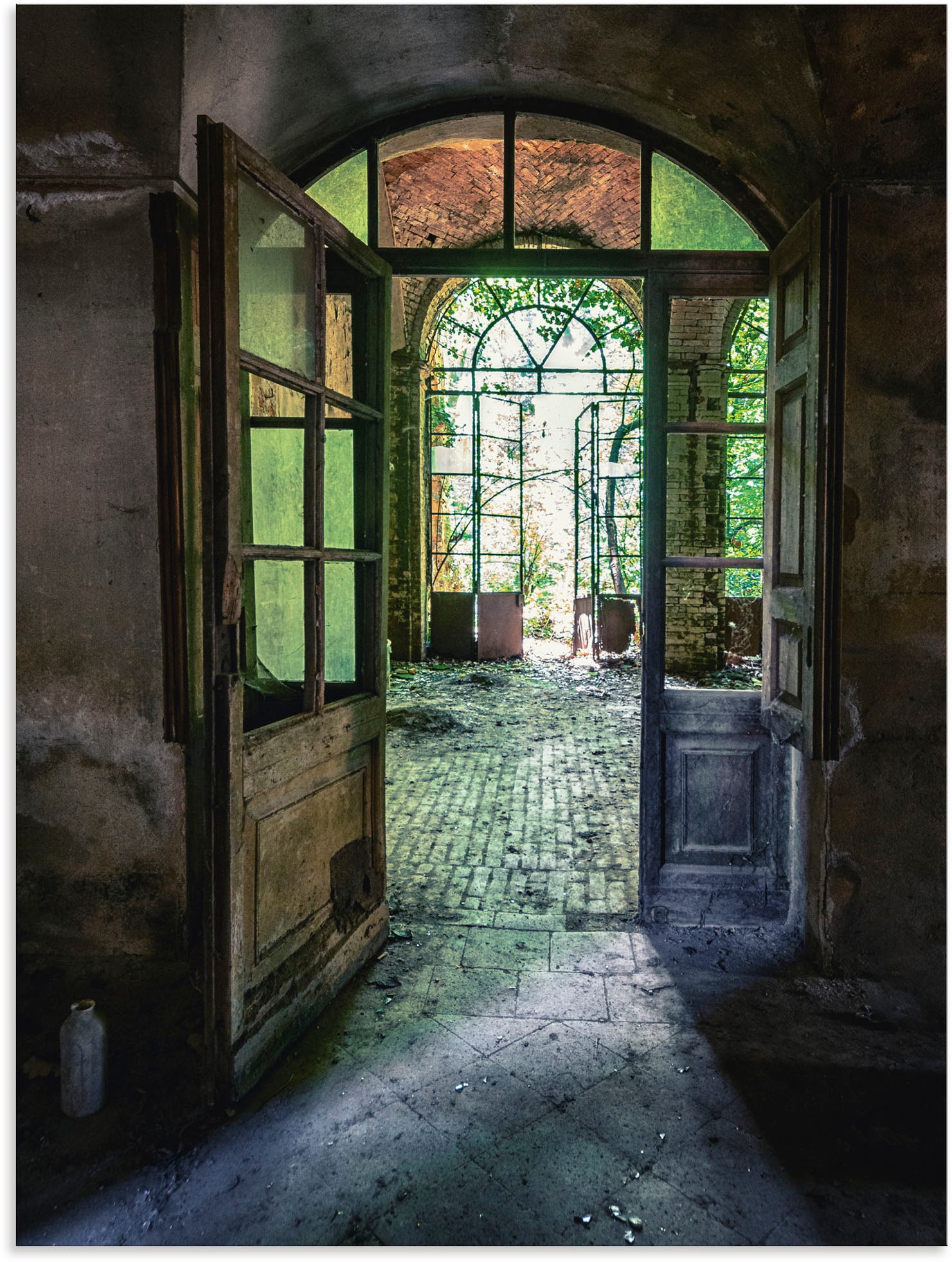 Artland Wandbild »Lost Place - alte Tür Fenster«, Fenster & Türen, (1 St.), günstig online kaufen