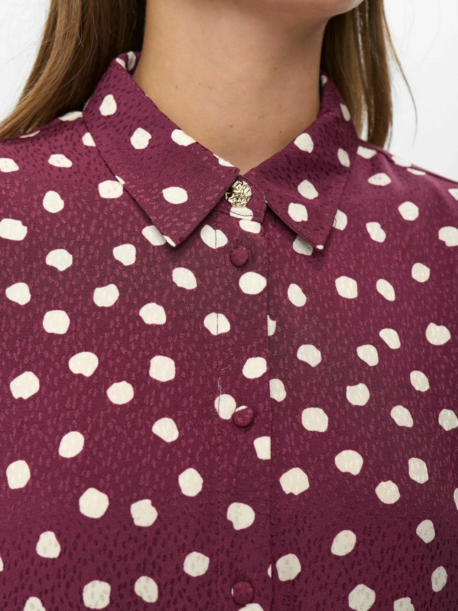 nümph Langarmhemd »Nümph Shirt NULIVY«