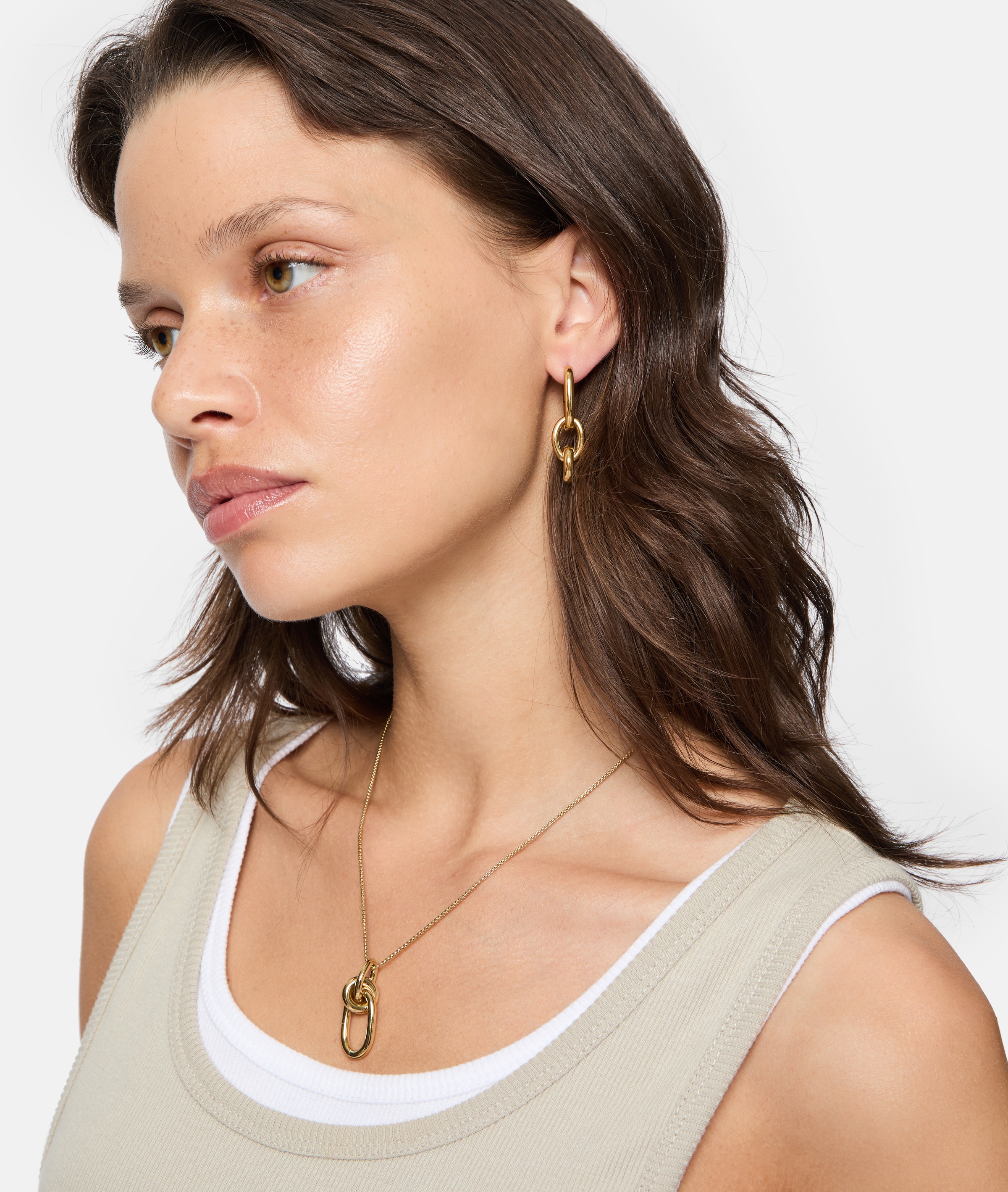 Liebeskind Berlin Kette mit Anhänger »Schmuck Geschenk Edelstahl Halskette Modern Knot Knoten«