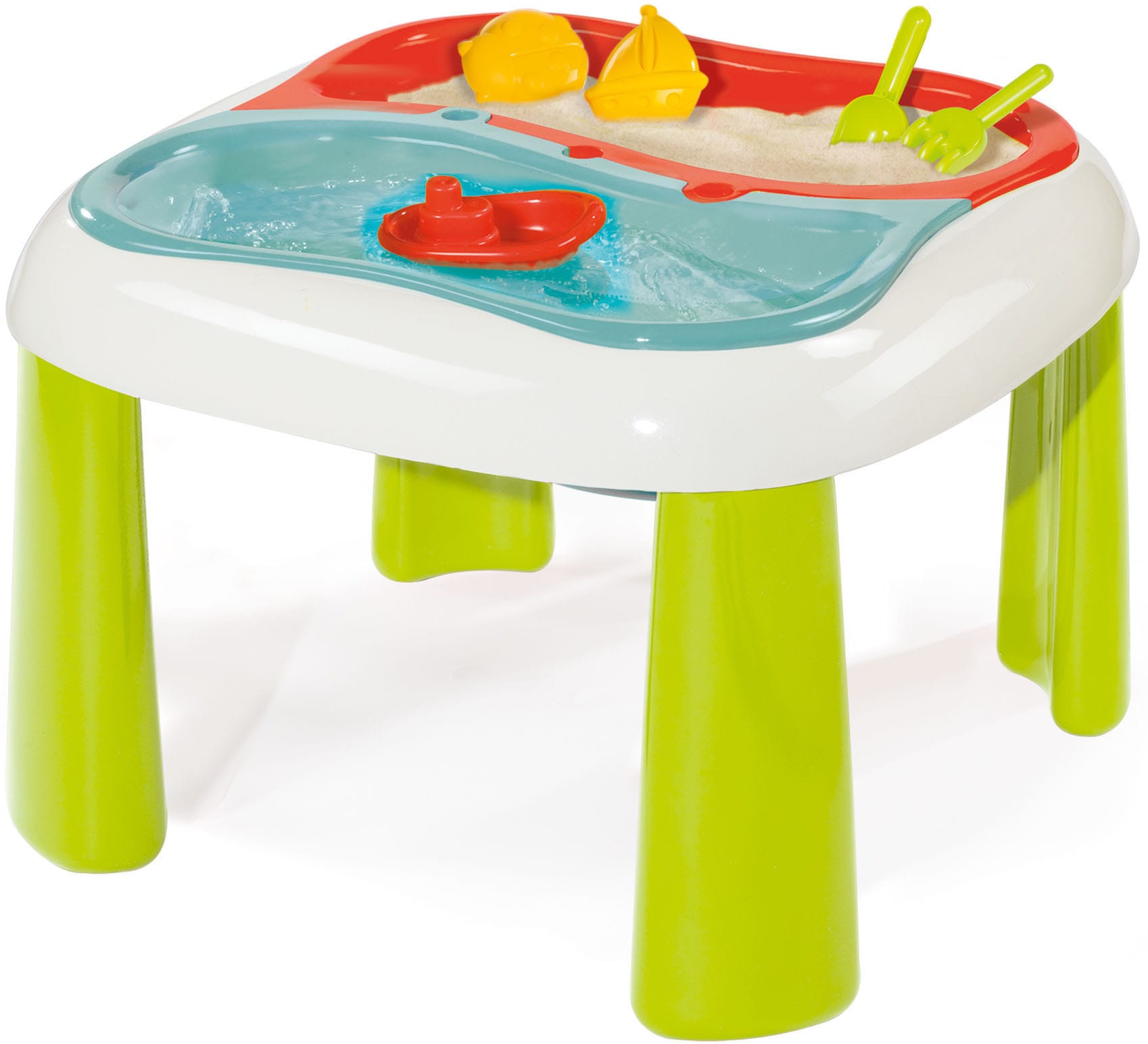 Smoby Spieltisch »Sand- und Wasserspieltisch«, mit 2 herausnehmbaren Wannen; Made in Europe