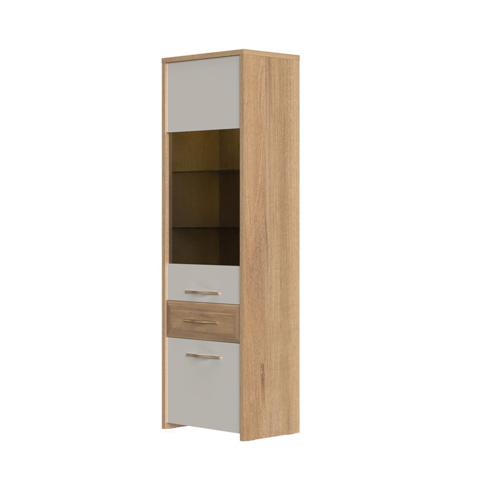Home affaire Vitrine »Gala« (H/B/T): 194/61/41cm, UV lackiert, kratzfest, h günstig online kaufen