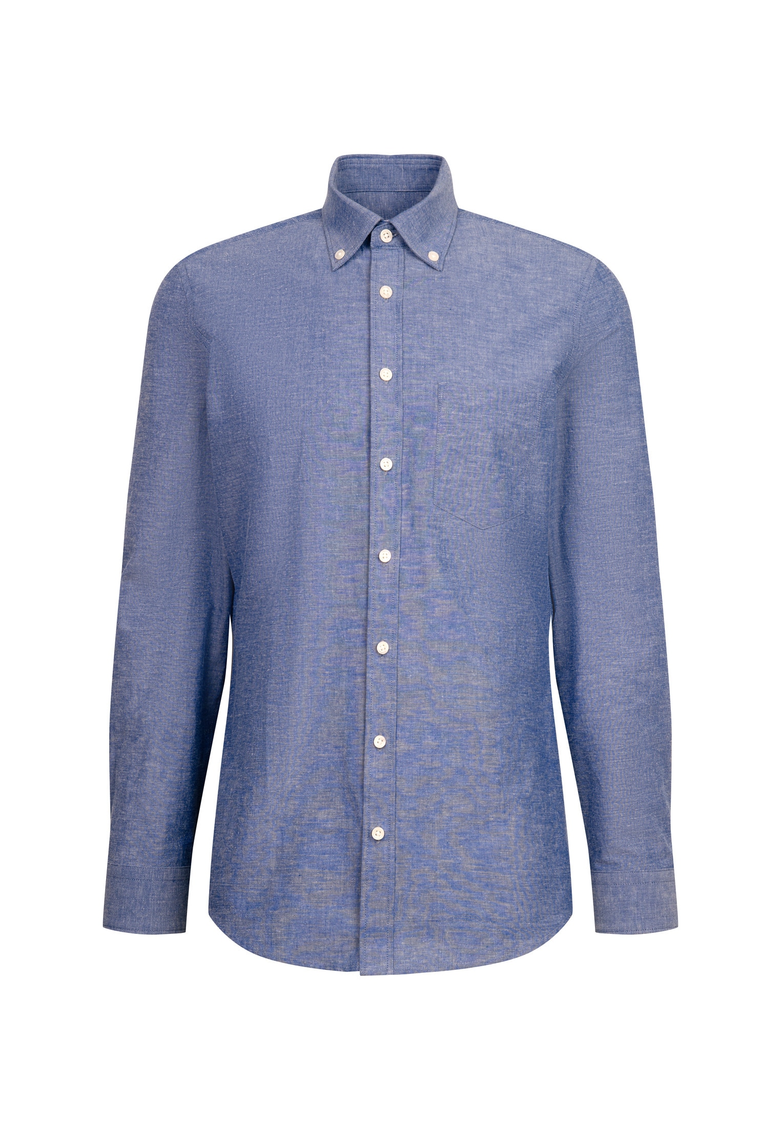 seidensticker Businesshemd »Schwarze Rose«, Slim Langarm Button-Down-Kragen Uni