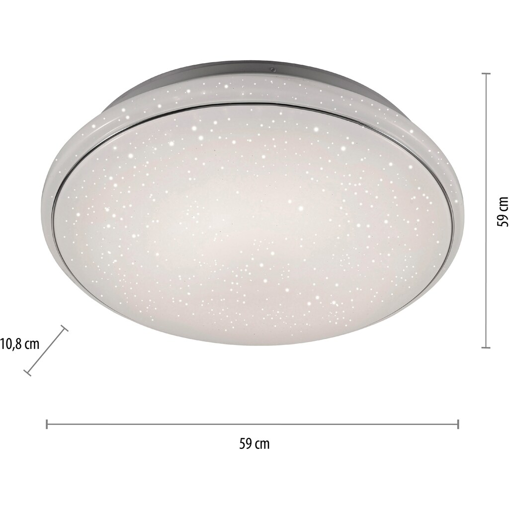 JUST LIGHT Deckenleuchte »JUPITER«, 1 flammig-flammig