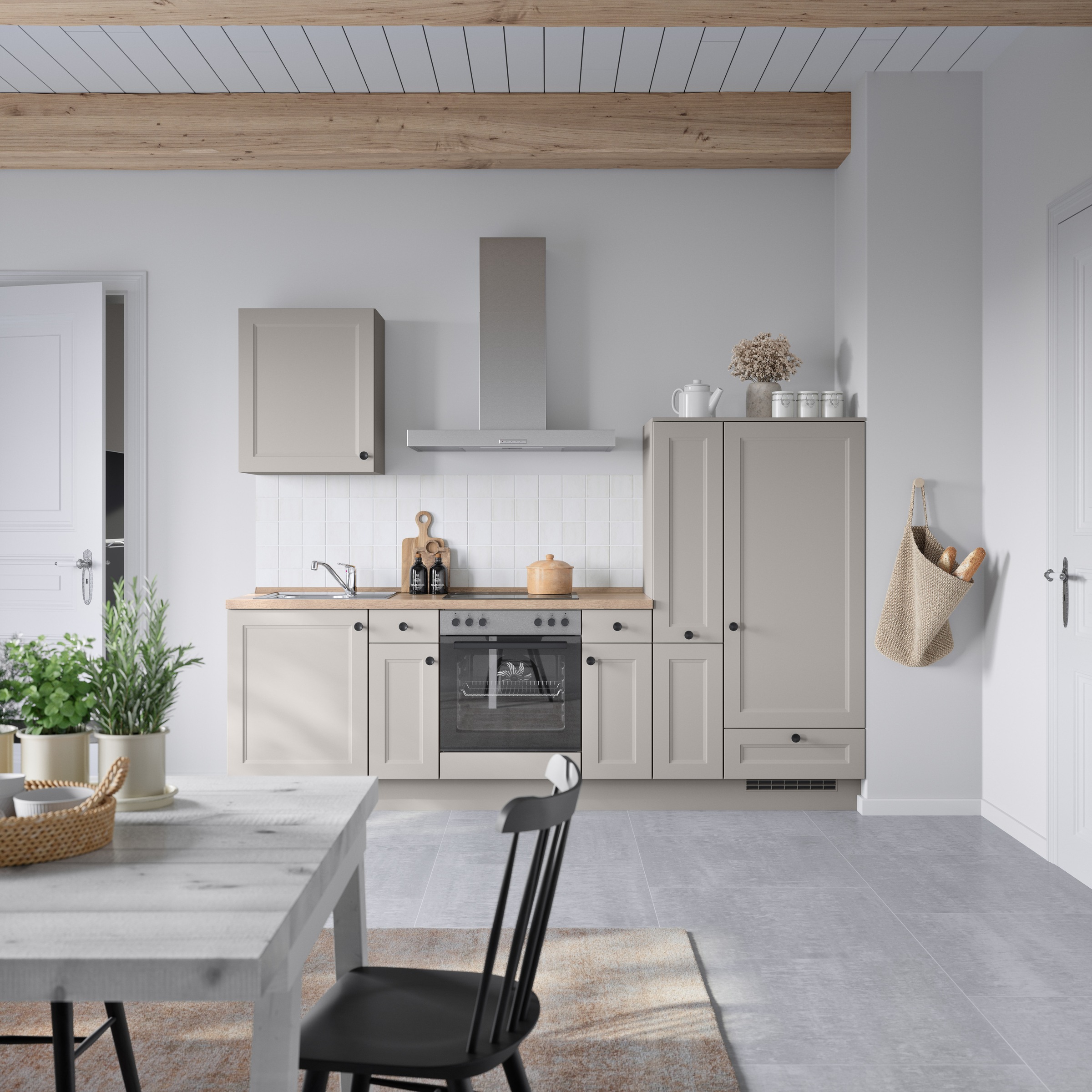 nobilia® Küchenzeile »"Cascada I"«, vormontiert, Ausrichtung wählbar, Breite 270 cm, wahlw. mit E-Geräten