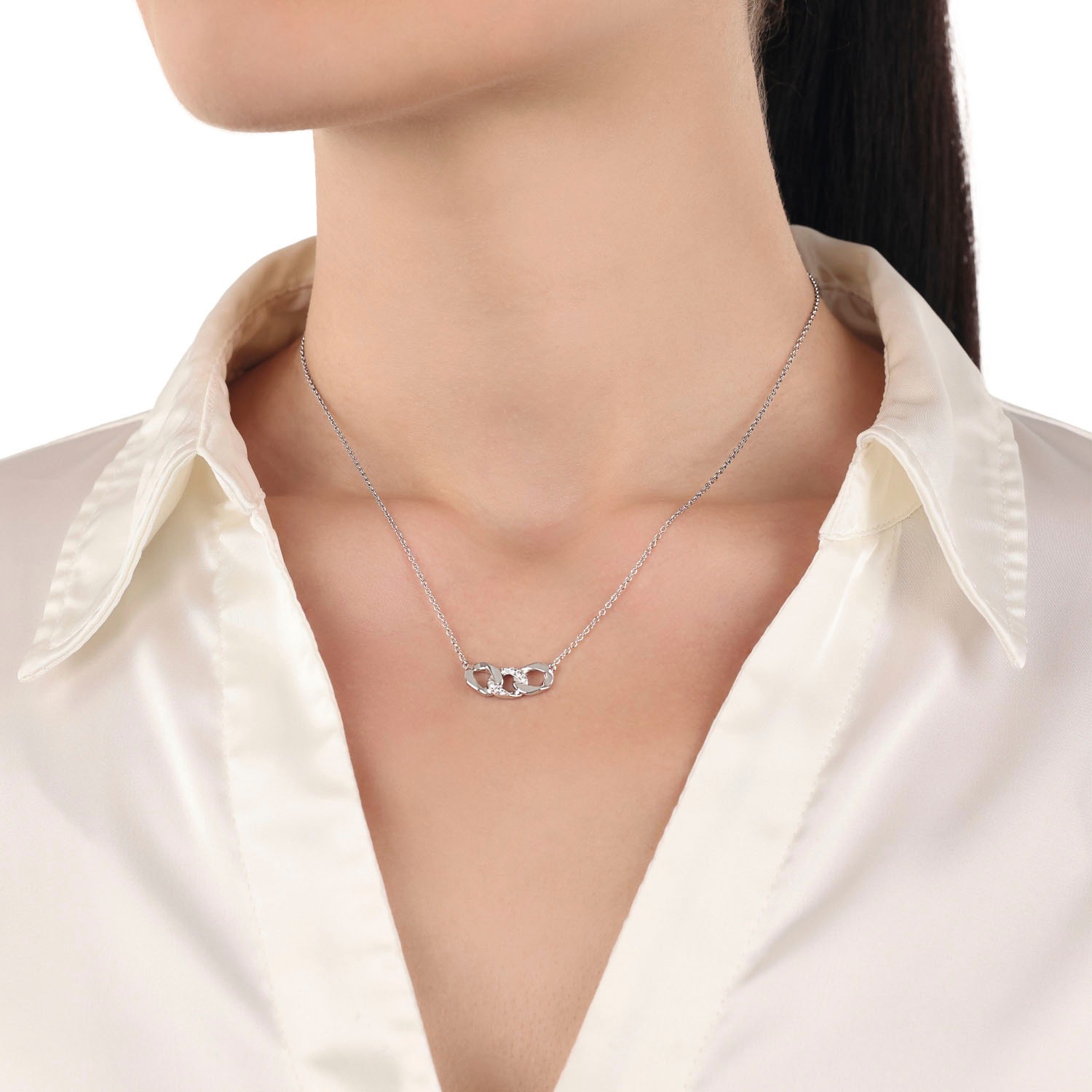 Amor Kette mit Anhänger »2039103«, mit Zirkonia (synth.)