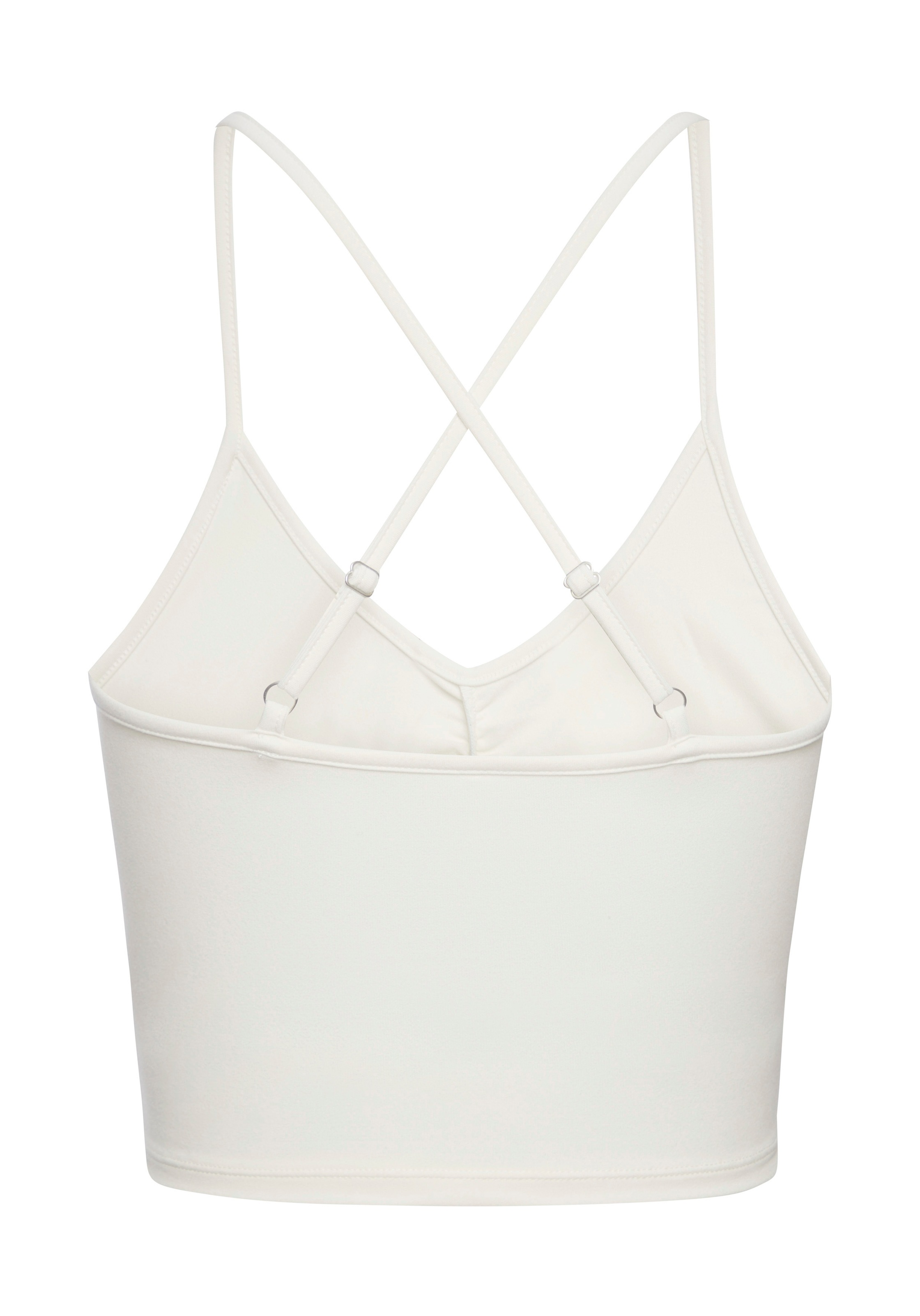 LASCANA ACTIVE Crop-Top mit Raffung