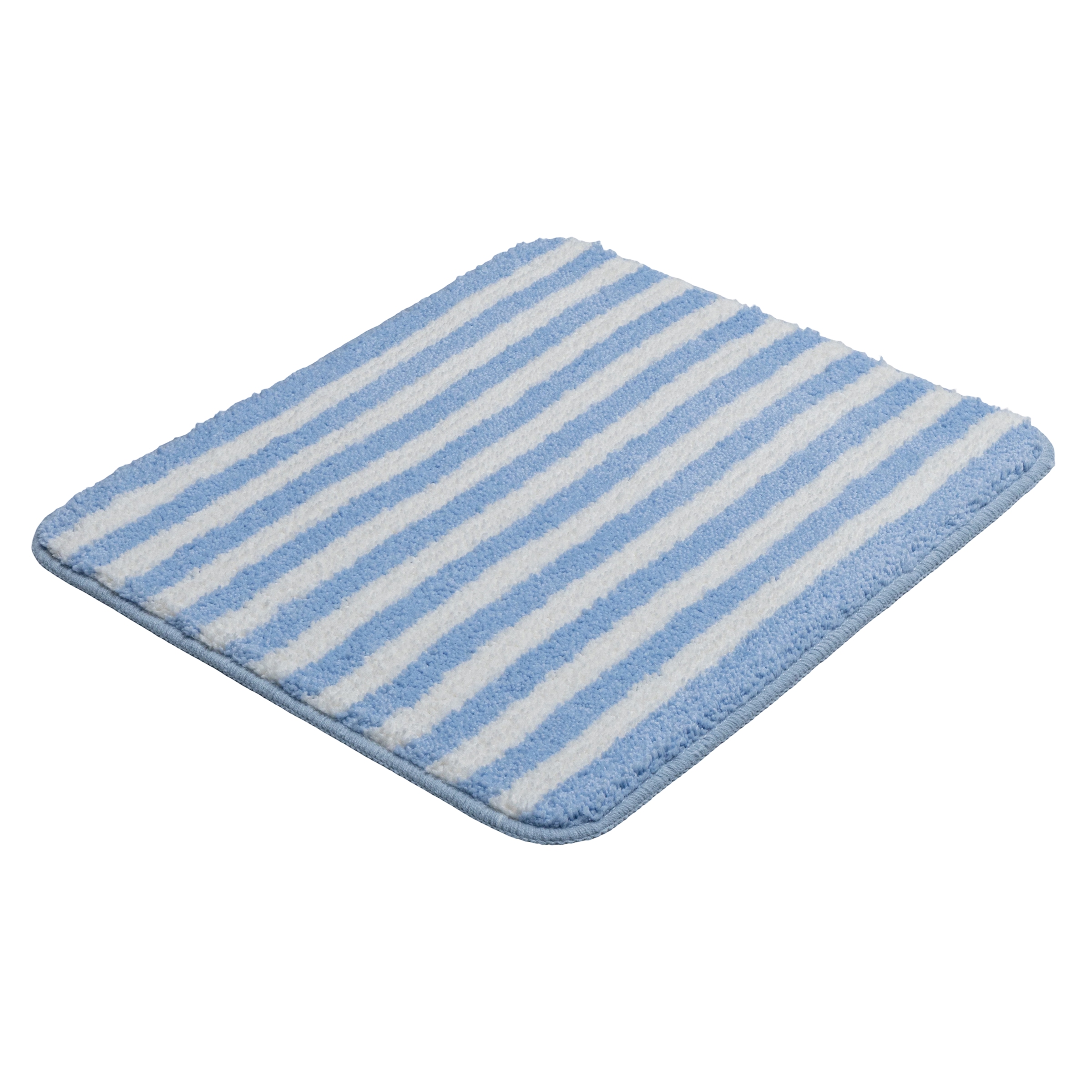 OTTO home Badematte »Streifen, Jannika, Badvorleger, Badezimmer Teppich« Höhe 12 mm rutschhemmend beschichtet fußbodenheizungsgeeignet | schnell trocknend Scandi, modern, gestreift, Badteppich, Badematten