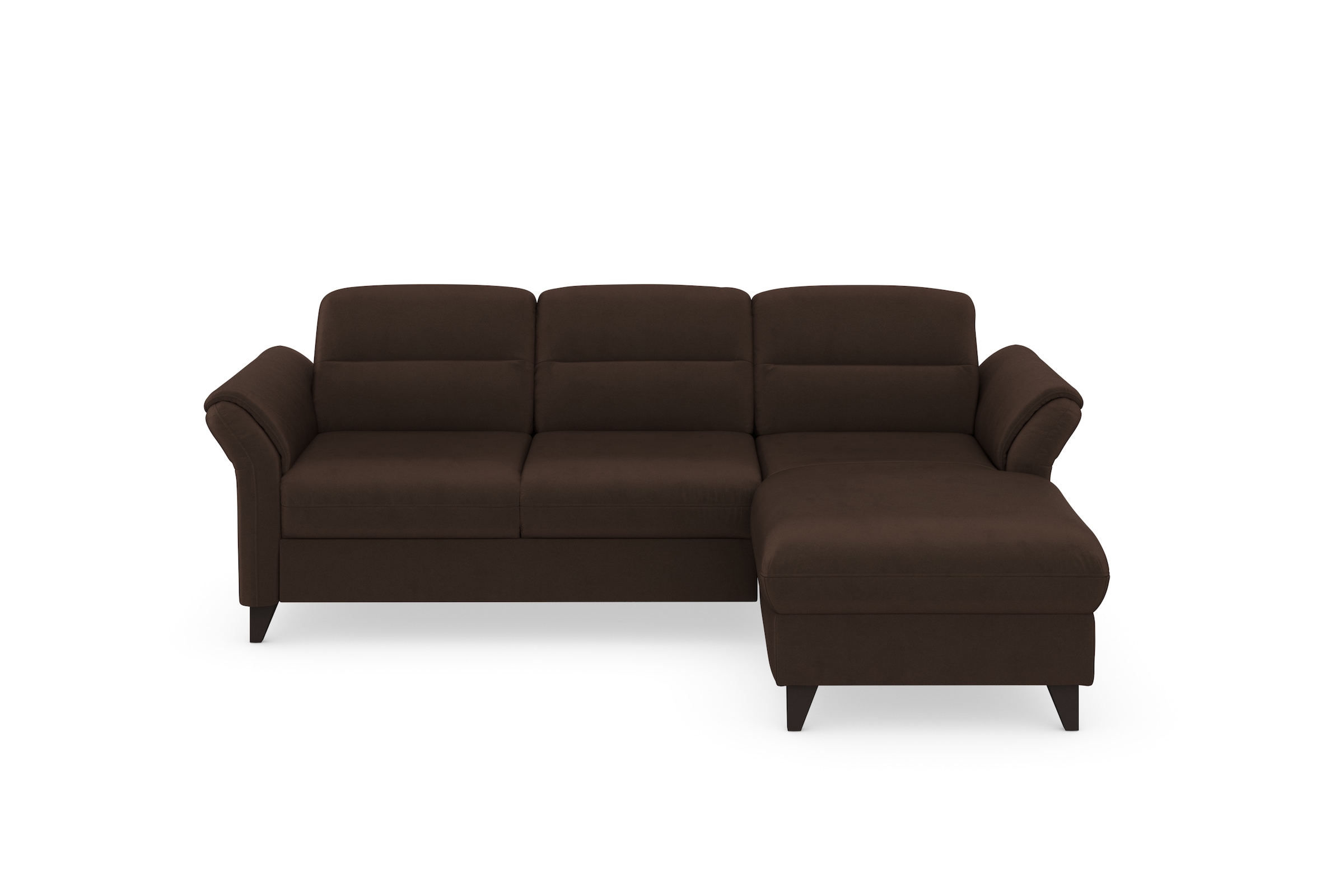 sit&more Ecksofa »Mellum L-Form« Federkern, wahlweise mit Bettfunktion, Bettkasten und Armteilfunktion