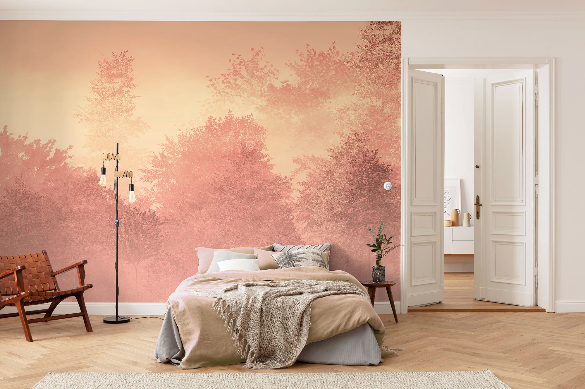 Komar Vliestapete »Digitaldruck Vlies - Heartwood - Größe 400 x 250 cm«, bedruckt, Wohnzimmer, Schlafzimmer