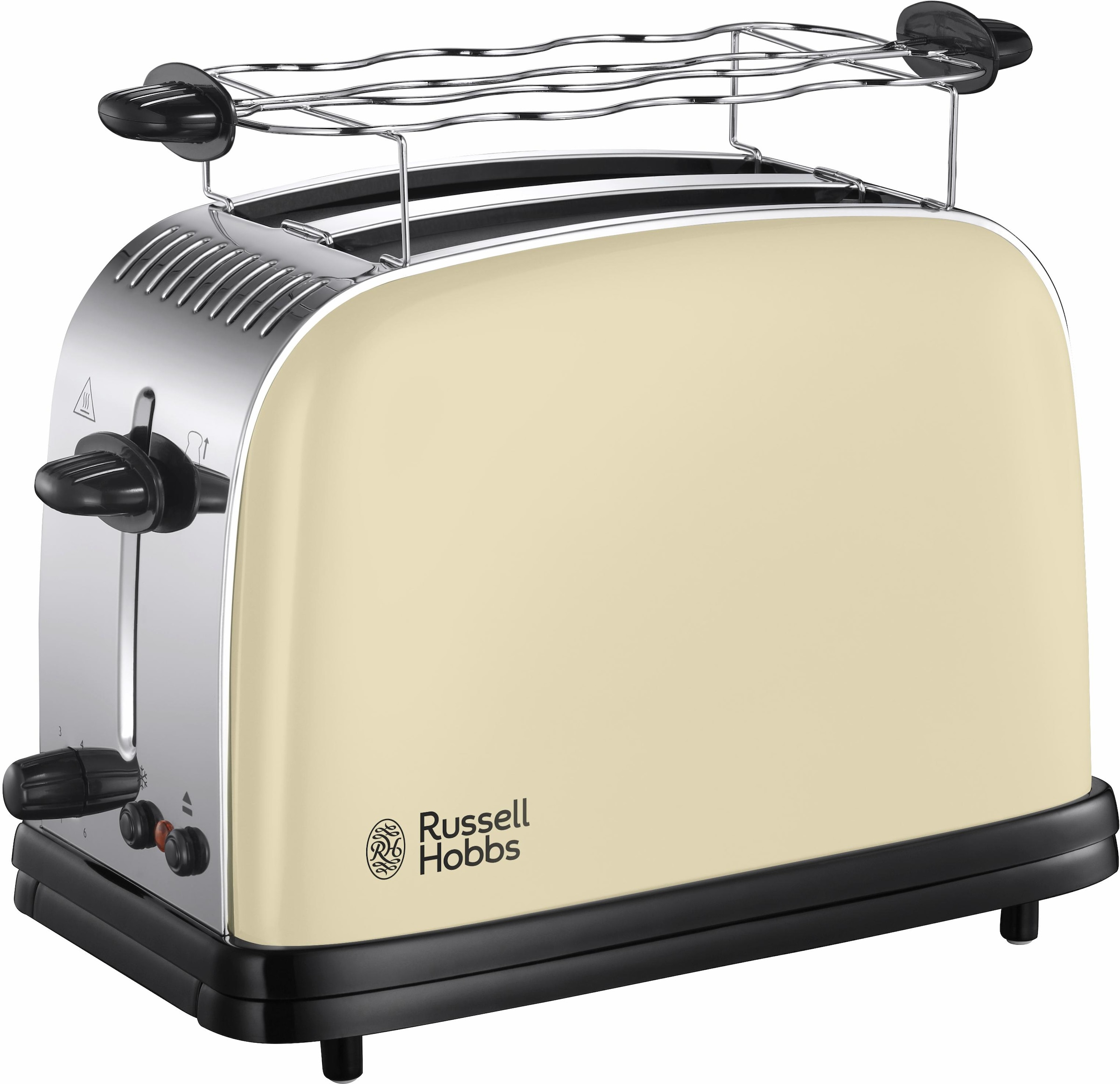 RUSSELL HOBBS Toaster »Colours Plus+ Classic Cream 23334-56«, 2 kurze  Schlitze, 1670 W auf Raten kaufen