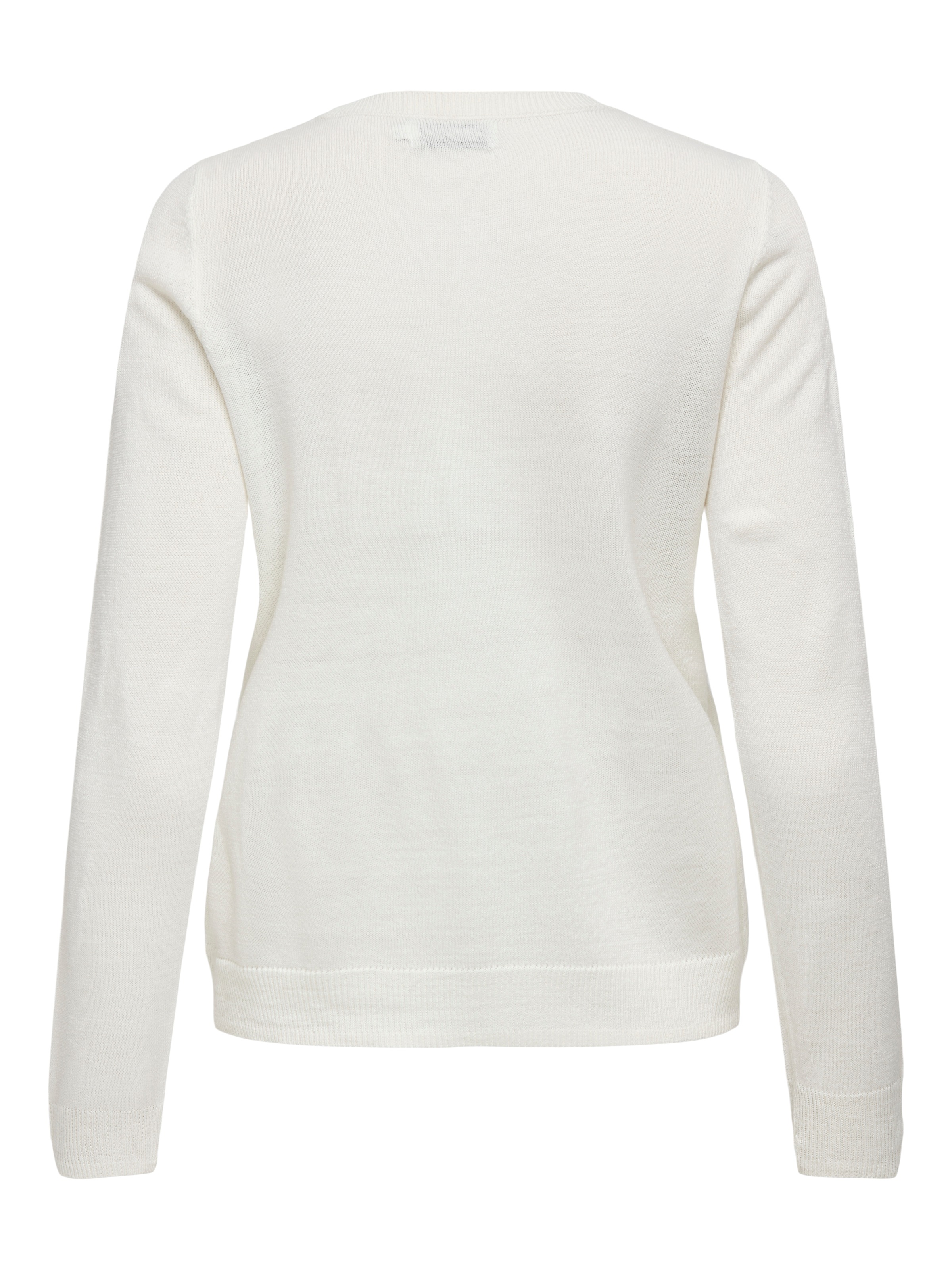 ONLY Weihnachtspullover »ONLXMAS LS O-NECK MIX DETAIL BOX KNT«